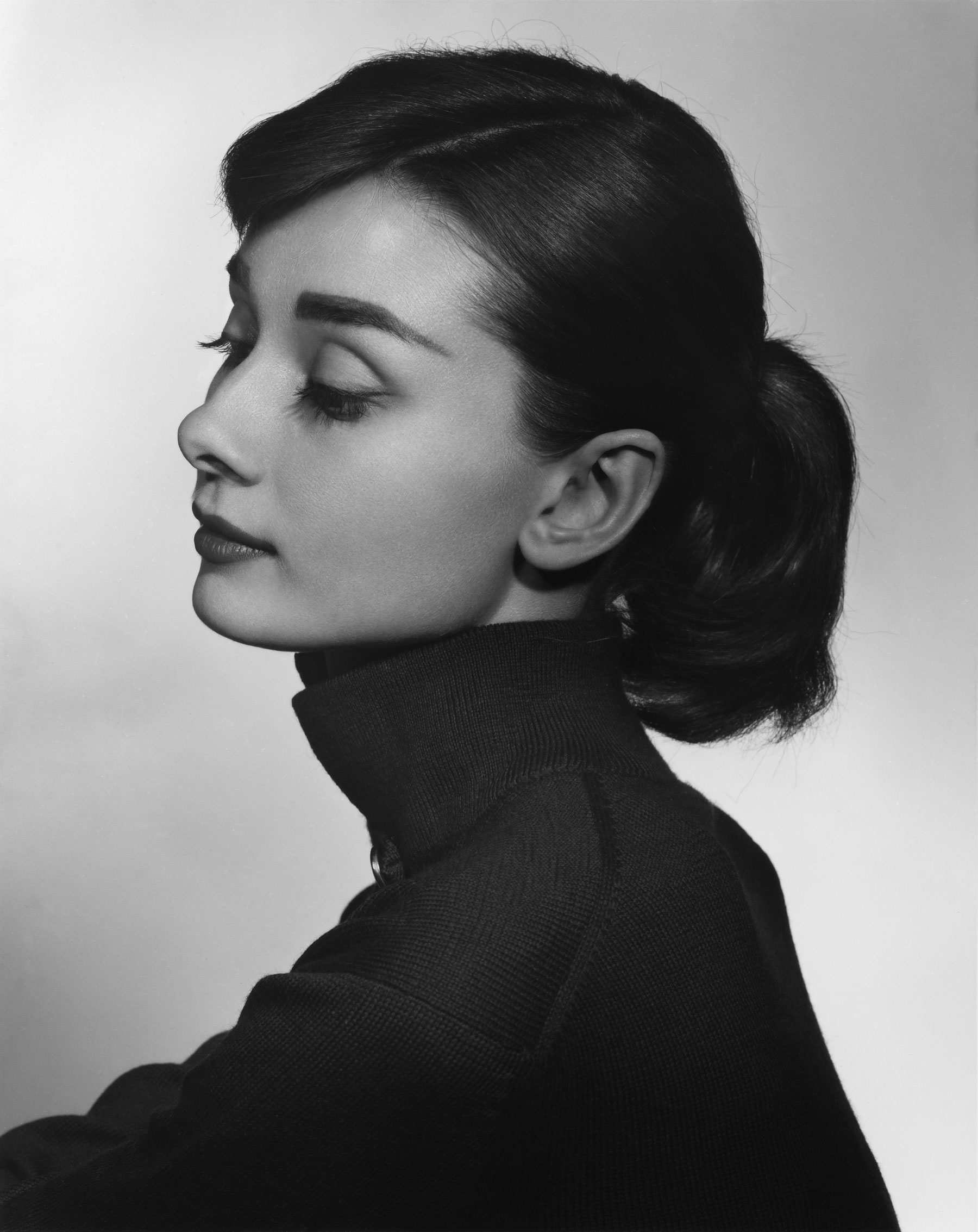Audrey Hepburn, 1956 by Yousuf Karsh
