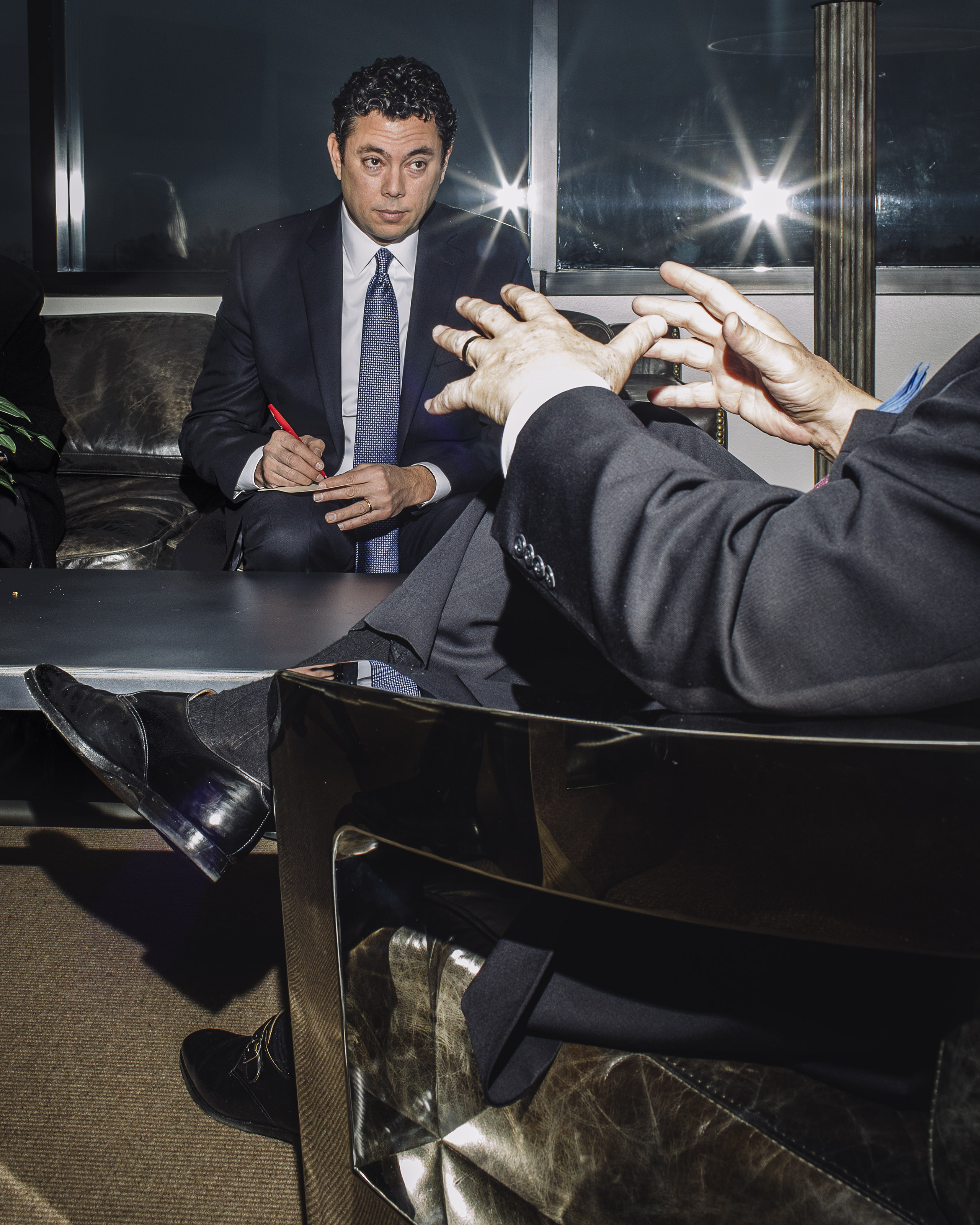 Chaffetz visits a major donor from a Utah medical-device firm to discuss regulations (Photographs by Michael Friberg for TIME)