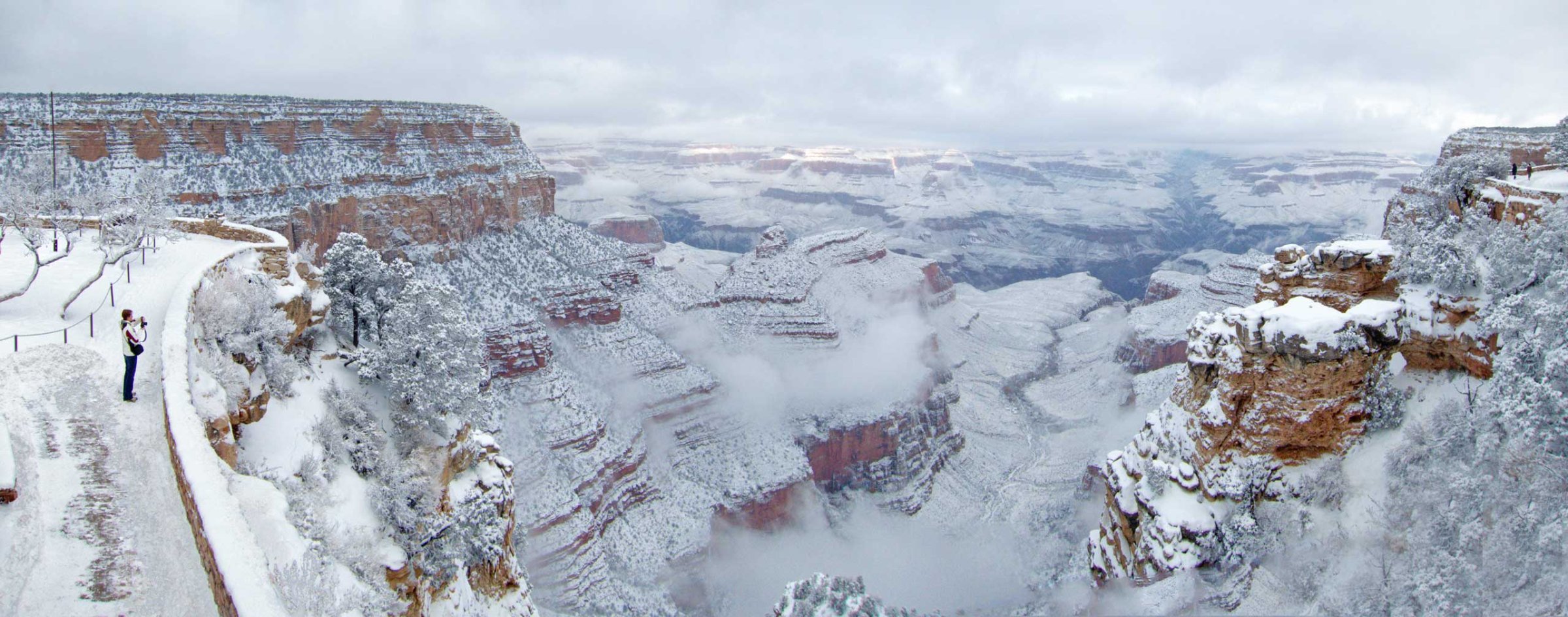 Grand Canyon New Years Snow