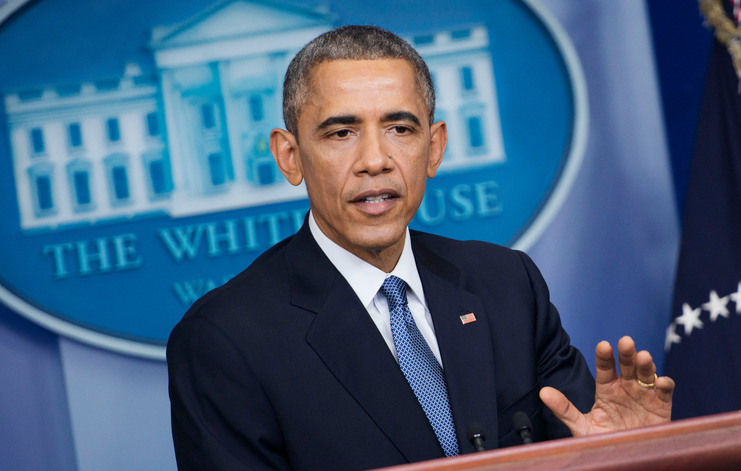 President Obama Holds News Conference At The White House