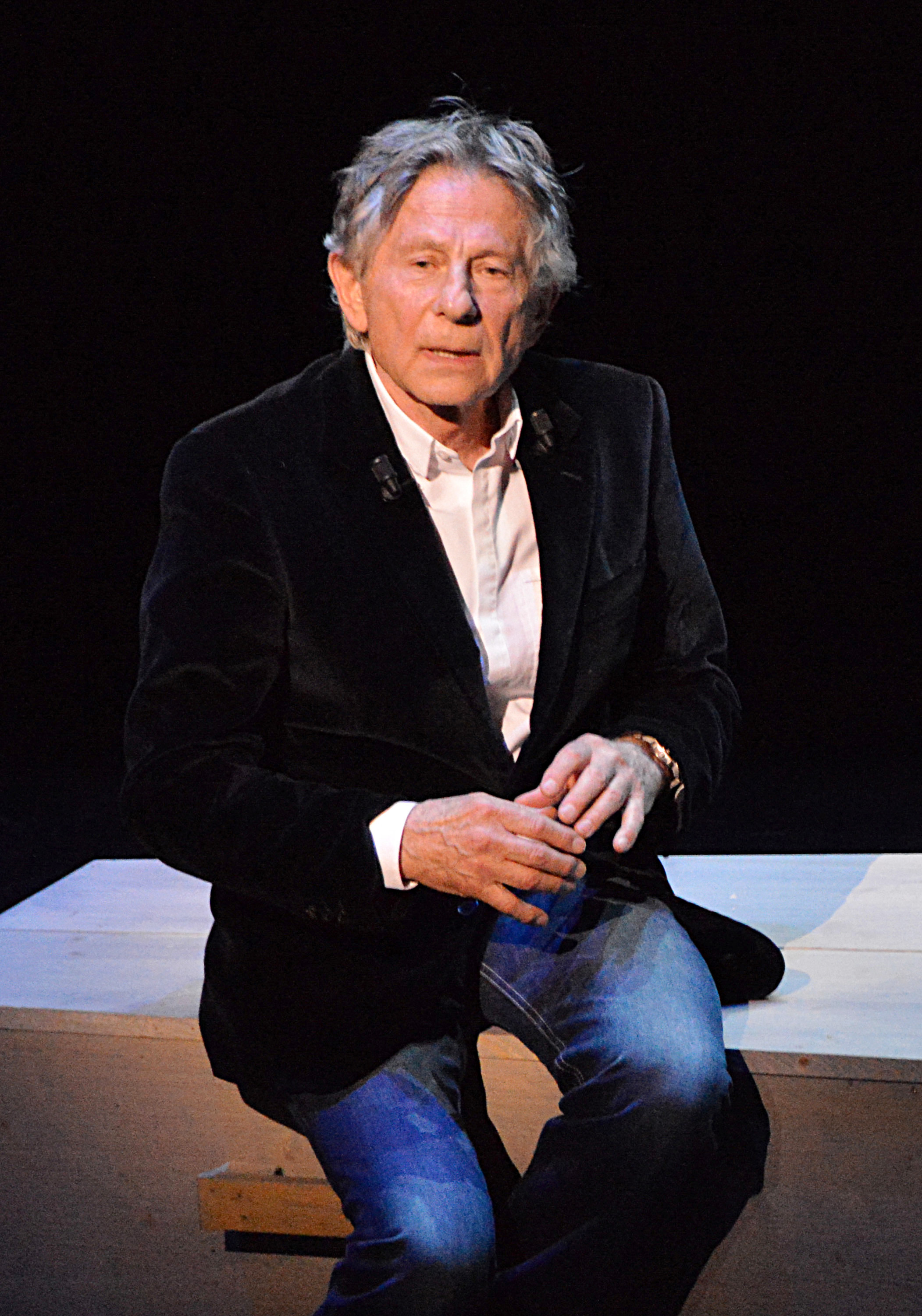 Roman Polanski at the 'Le Bal des Vampires' Press Conference on March 17, 2014 in Paris, France.