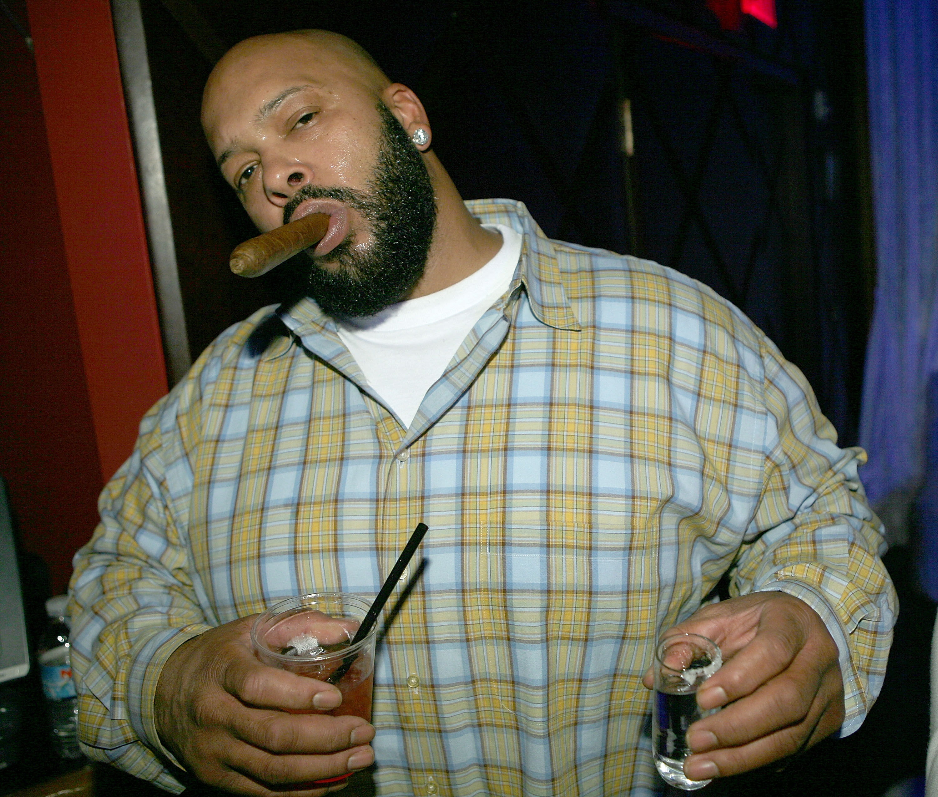 Music producer Suge Knight attends the Belvedere Ultra Lounge Day 4 At Club OPM  on February 17, 2007 in Las Vegas, Nevada. (Chad Buchanan&mdash;2007 Getty Images)