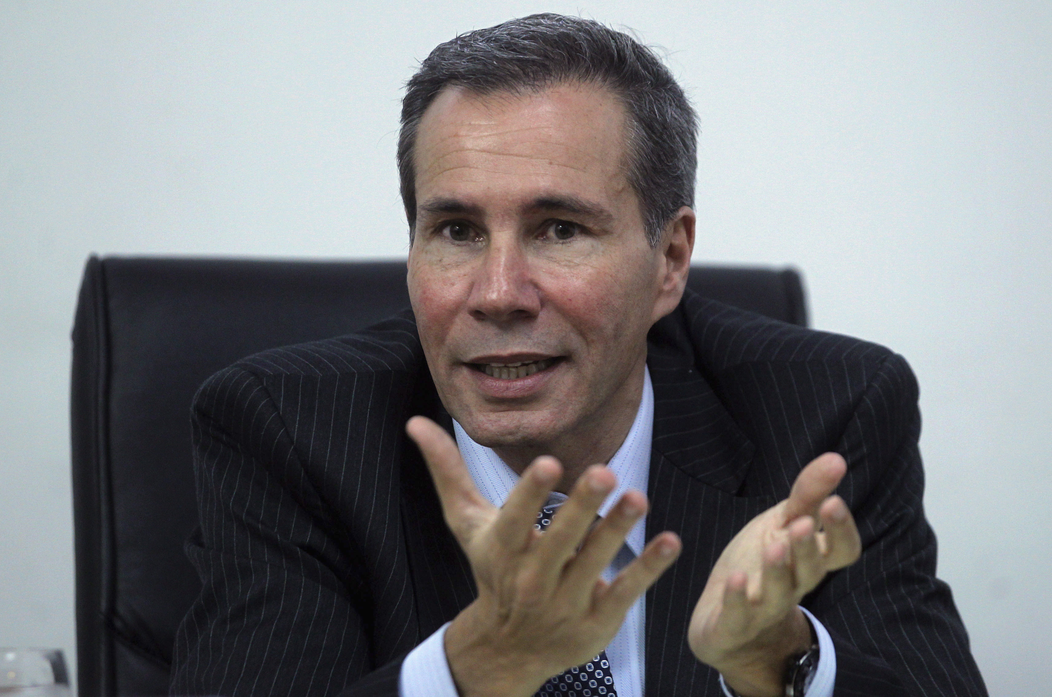 Argentine prosecutor Alberto Nisman at his office in Buenos Aires May 29, 2013. (Marcos Brindicci—Reuters)