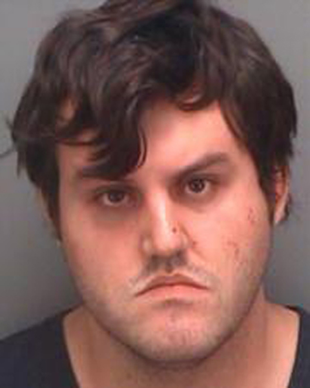 This image provided by the Pinellas County Jail shows a booking photo of John Nicholas Jonchuck Jr.