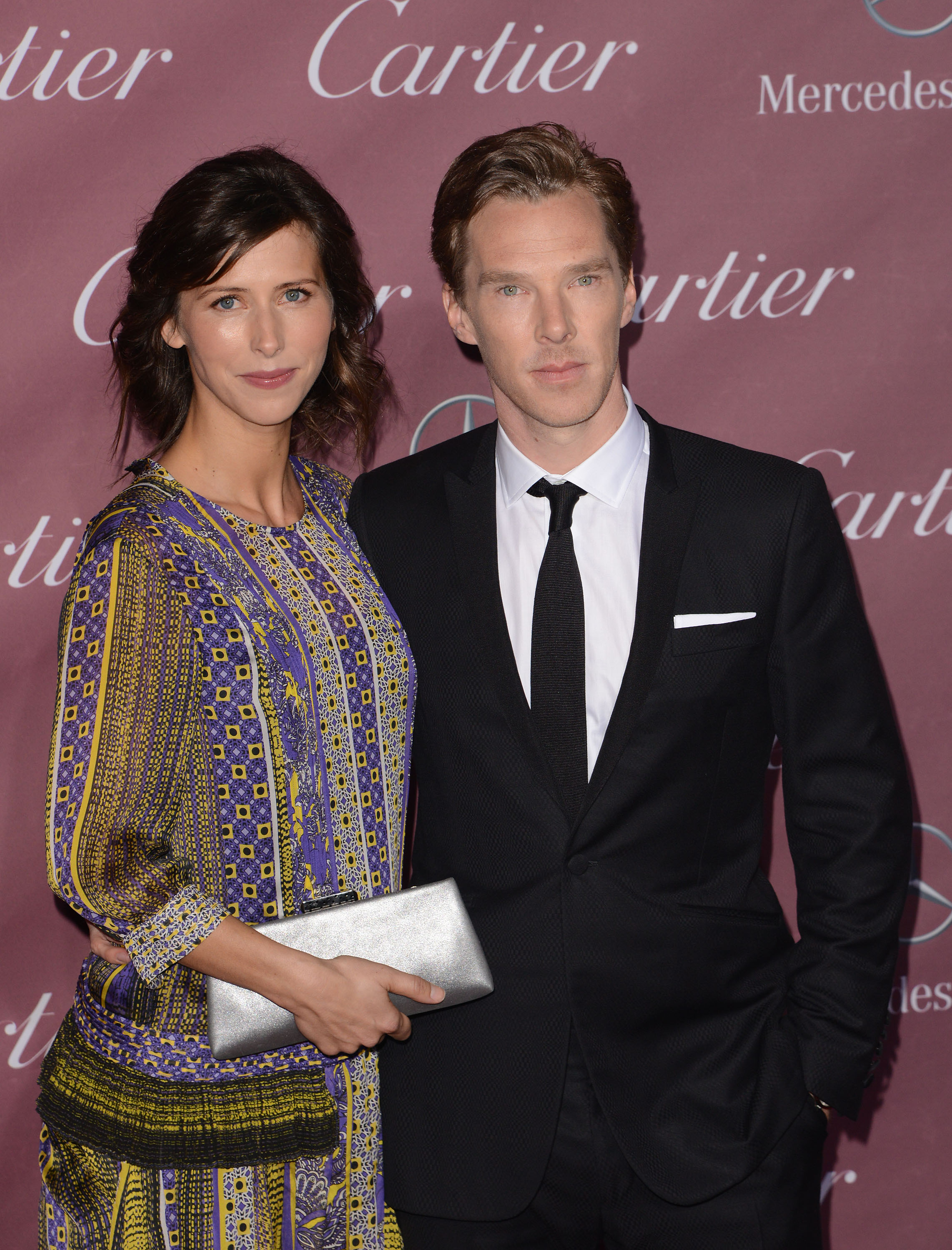 Actors Sophie Hunter and Benedict Cumberbatch attend the 26th Annual Palm Springs International Film Festival in Palm Springs, Ca. on Jan. 3, 2015.