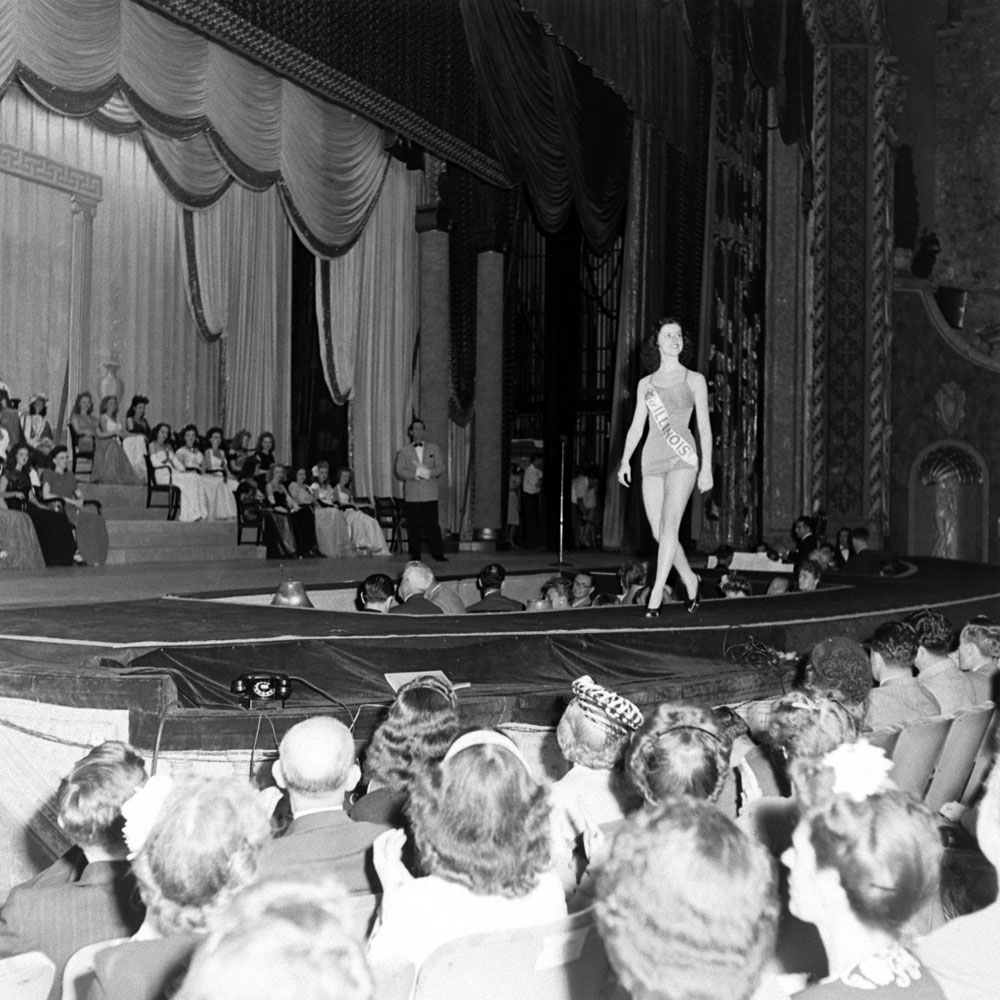 Miss America pageant in Atlantic City, September 1945.
