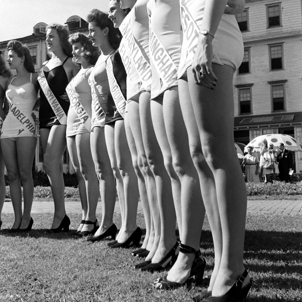 Miss America pageant in Atlantic City, September 1945.