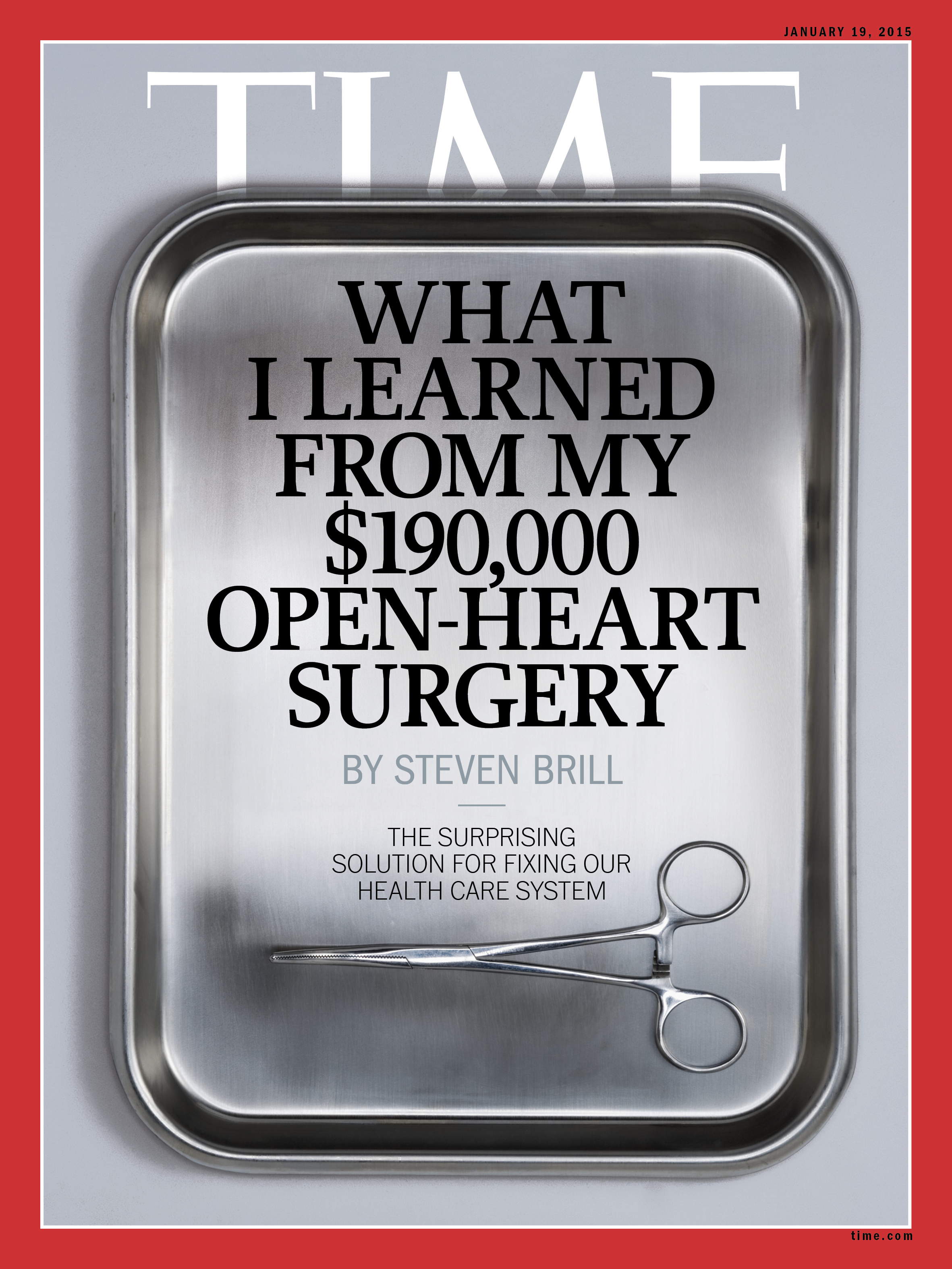 Steven Brill Fix Health Care Time Magazine Cover