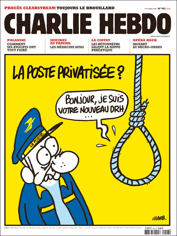 Charlie Hebdo cover
