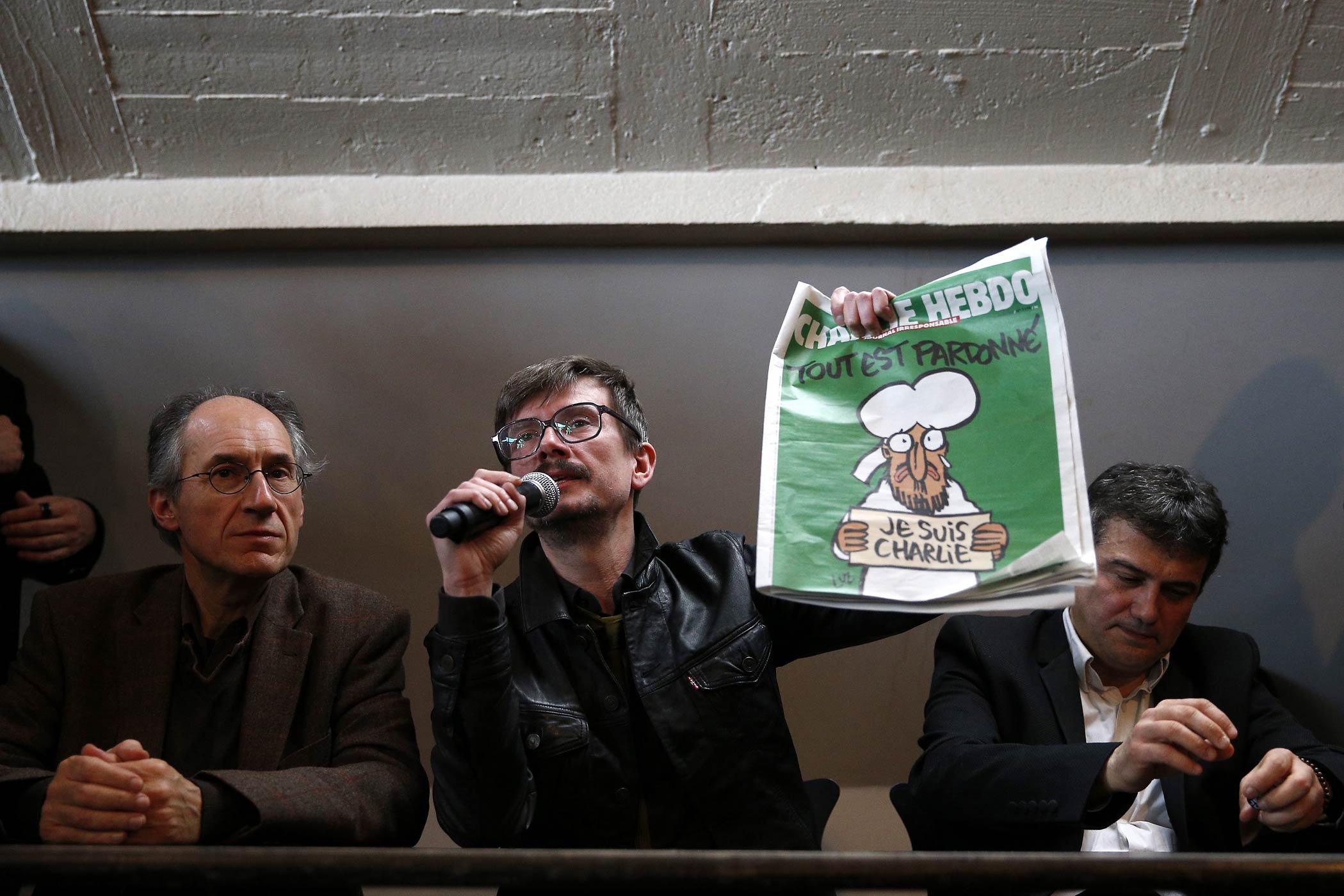 Charlie Hebdo Press Conference