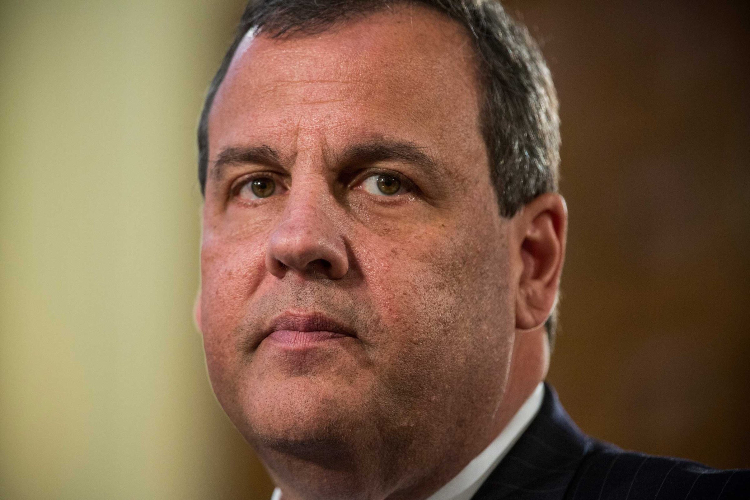 New Jersey Governor Chris Christie gives the annual State of the State address on Jan. 13, 2015 in Trenton, New Jersey.