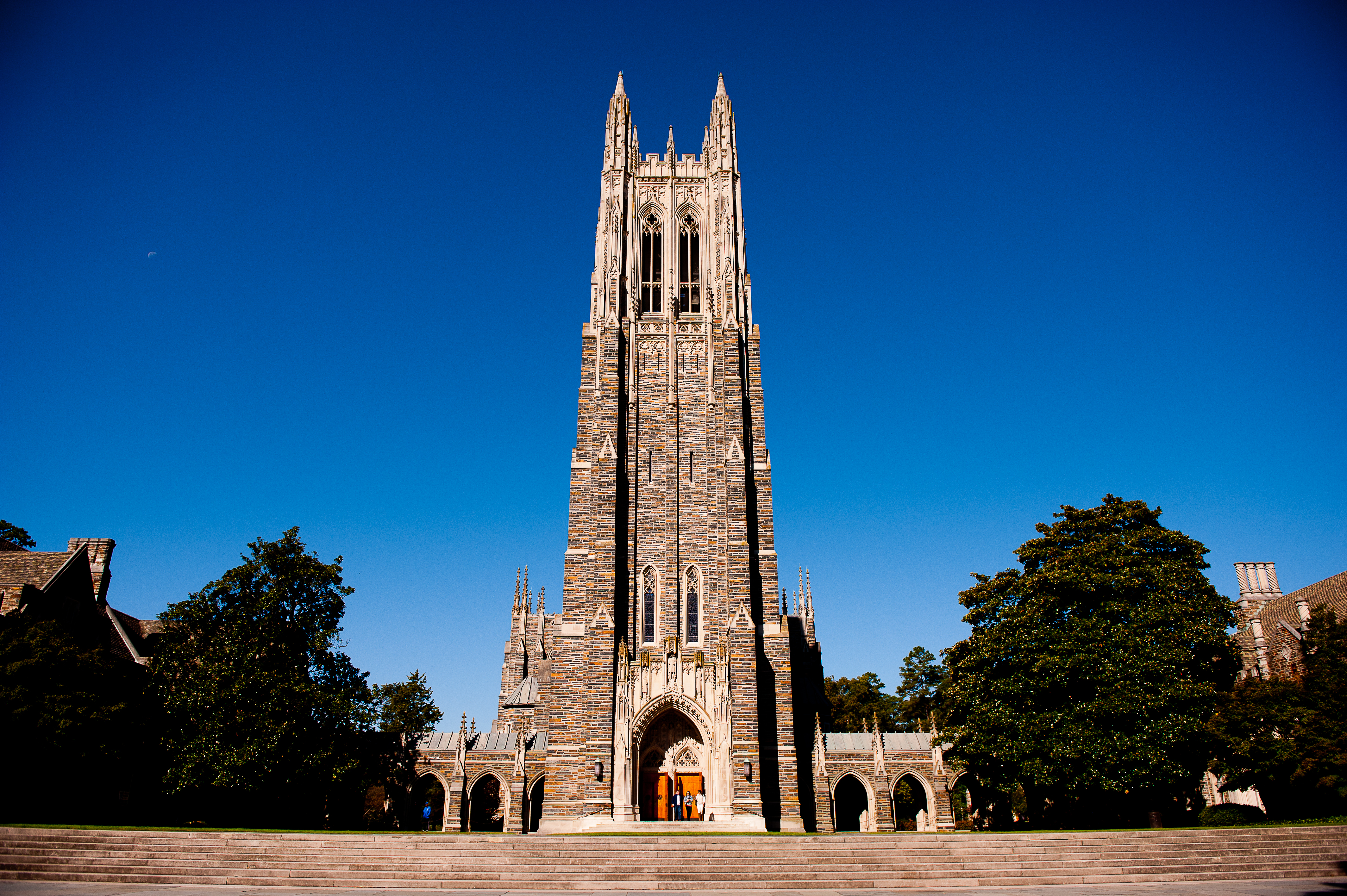 A general view of the Duke University Chapel on campus of Duke University on Oct. 26, 2013 in Durham, North Carolina.