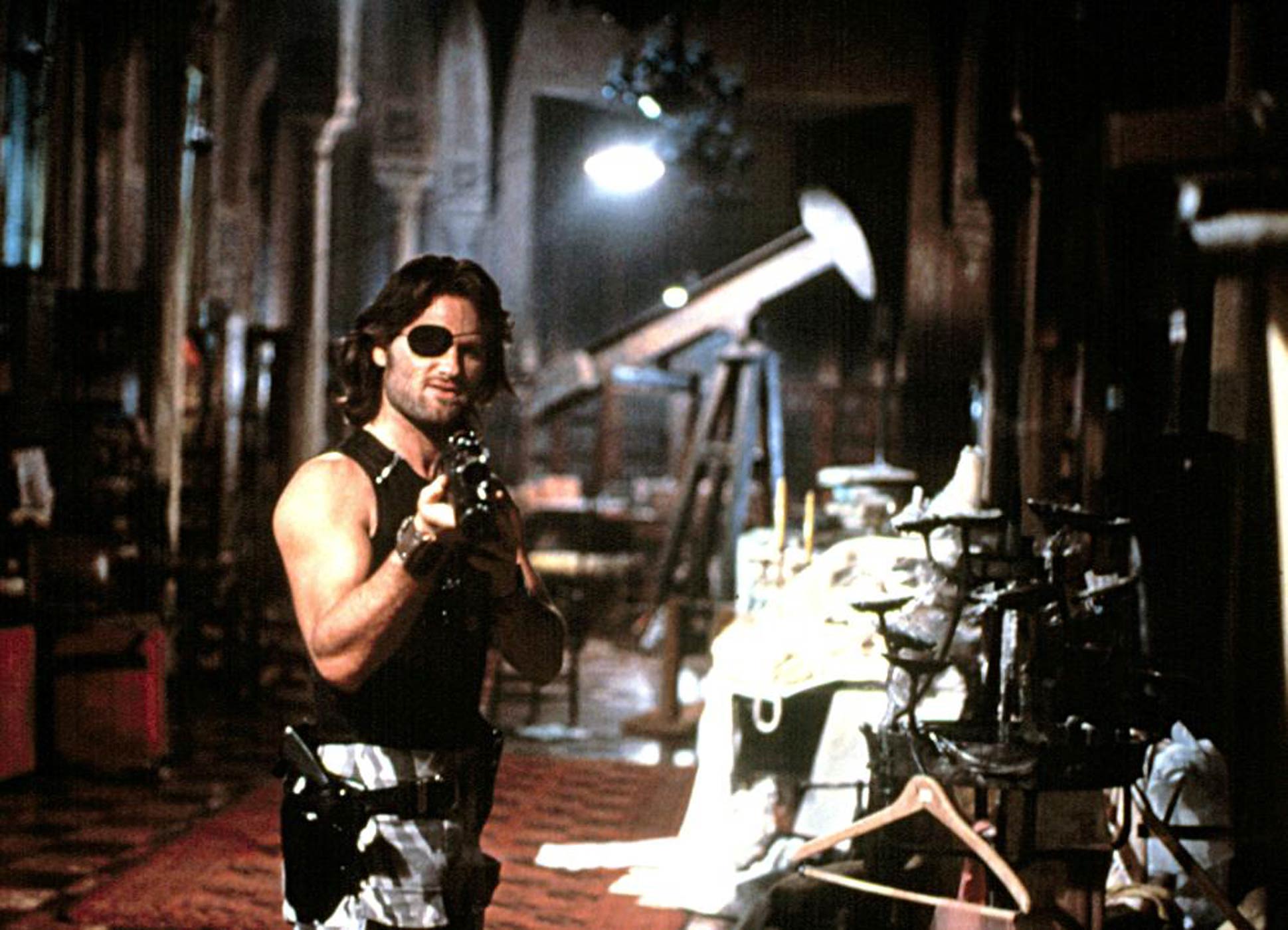 Kurt Russell in <i>Escape from New York</i> (Embassy Pictures)