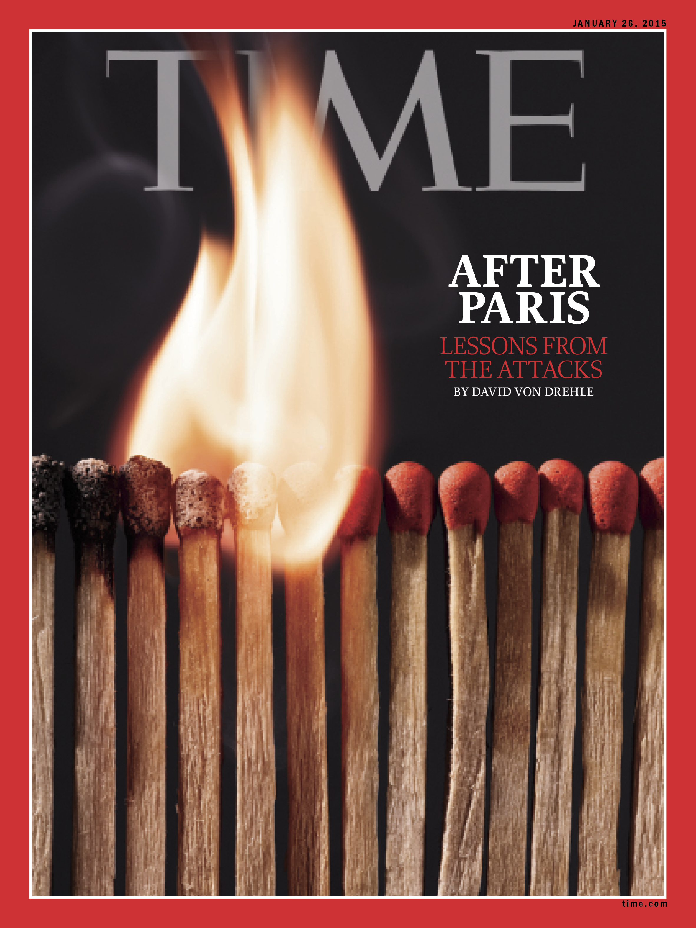 Paris Time Magazine Cover