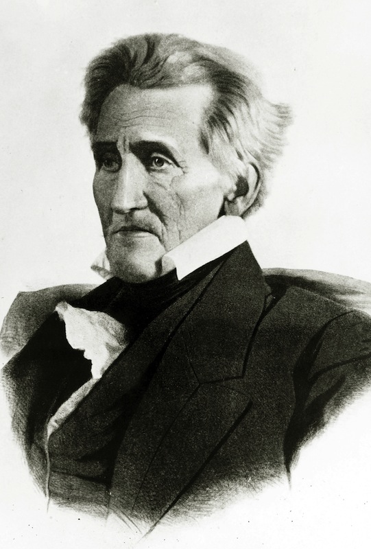 A portrait of Andrew Jackson, circa 1830 (Popperfoto / Getty Images)