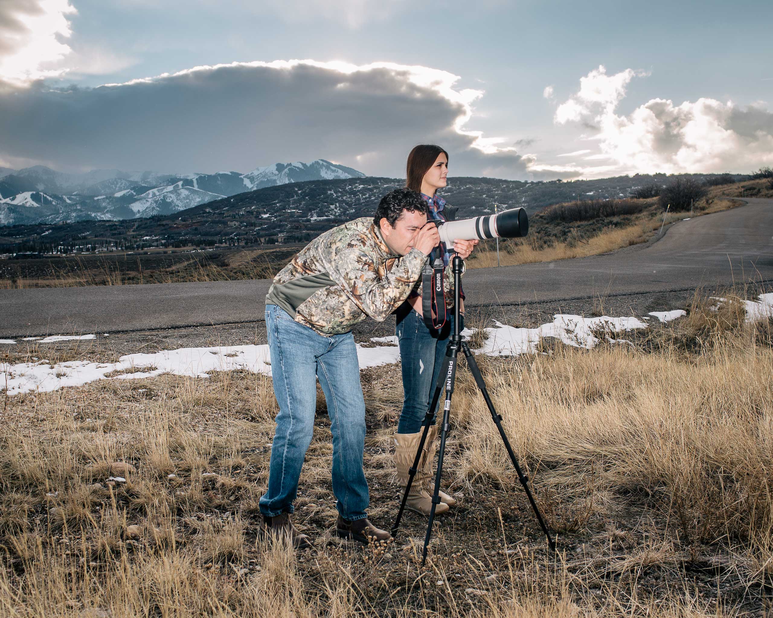 When in Utah, Chaffetz likes to photograph wildlife with his 14-year-old daughter Kate