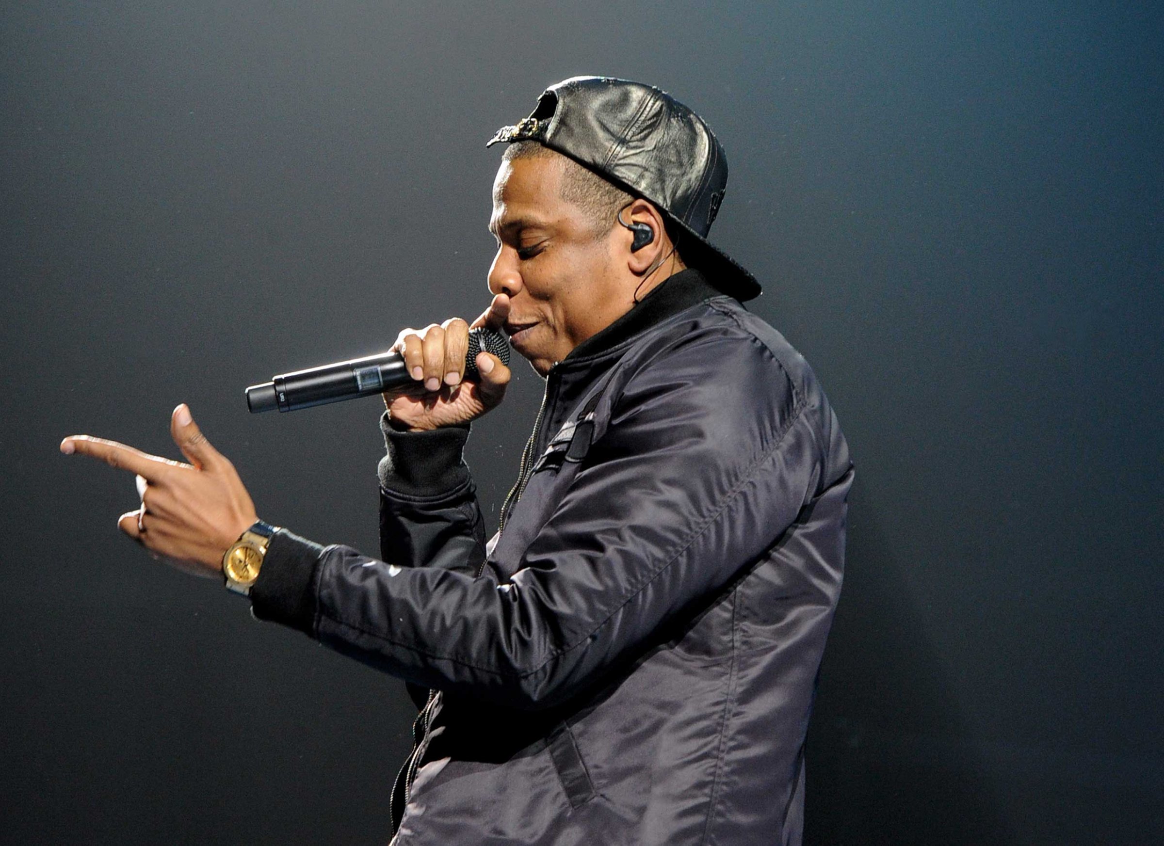 Jay Z performs at The Staples Center in Los Angeles in 2013.