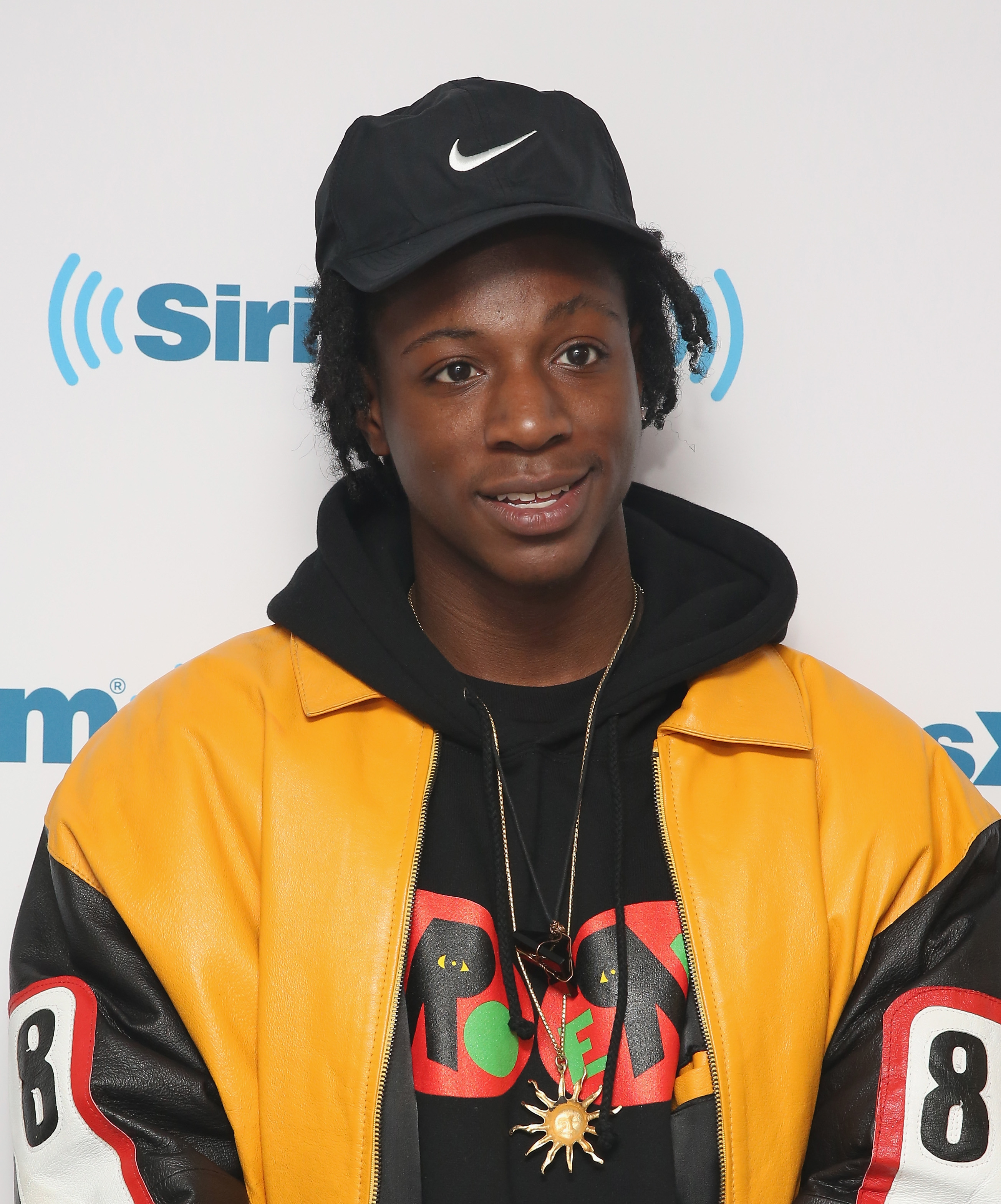 Joey Bada$$ visits at SiriusXM Studios on Jan. 20, 2015 in New York City. (Robin Marchant—Getty Images)