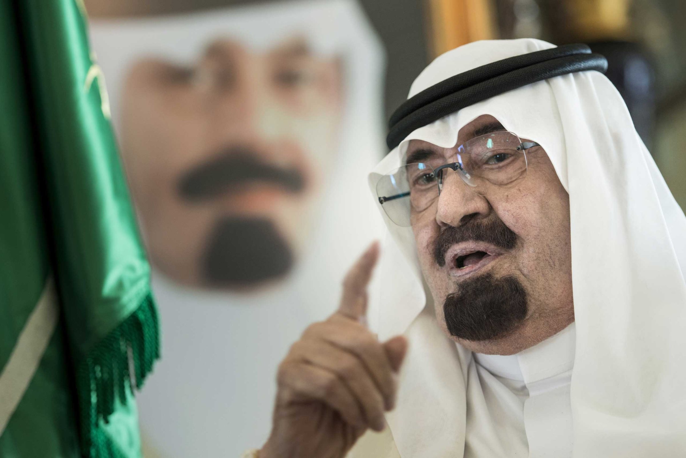 Saudi King Abdullah in 2014.