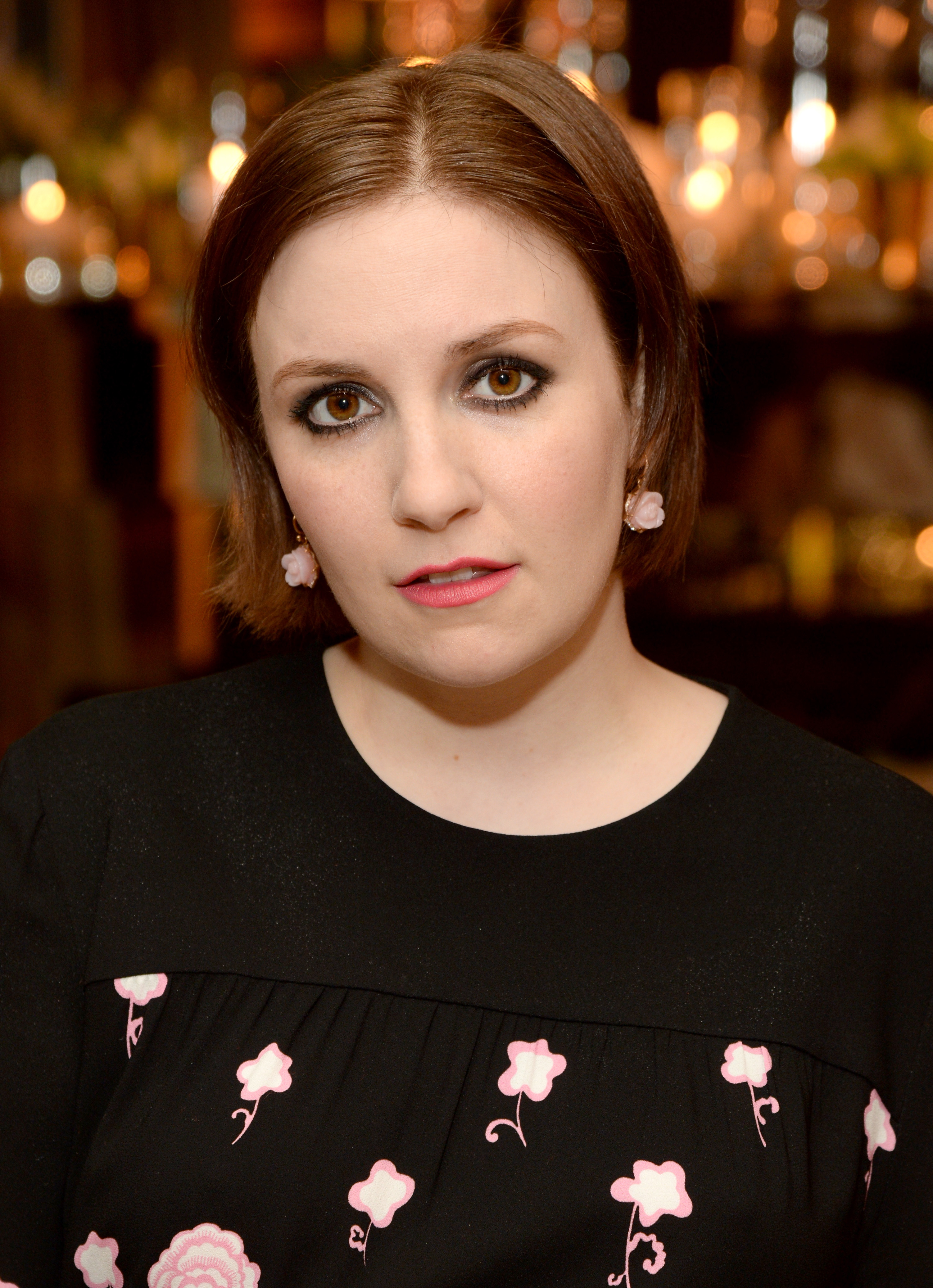 Actress Lena Dunham attends ELLE's Annual Women in Television Celebration on Jan. 13, 2015 in West Hollywood, California.