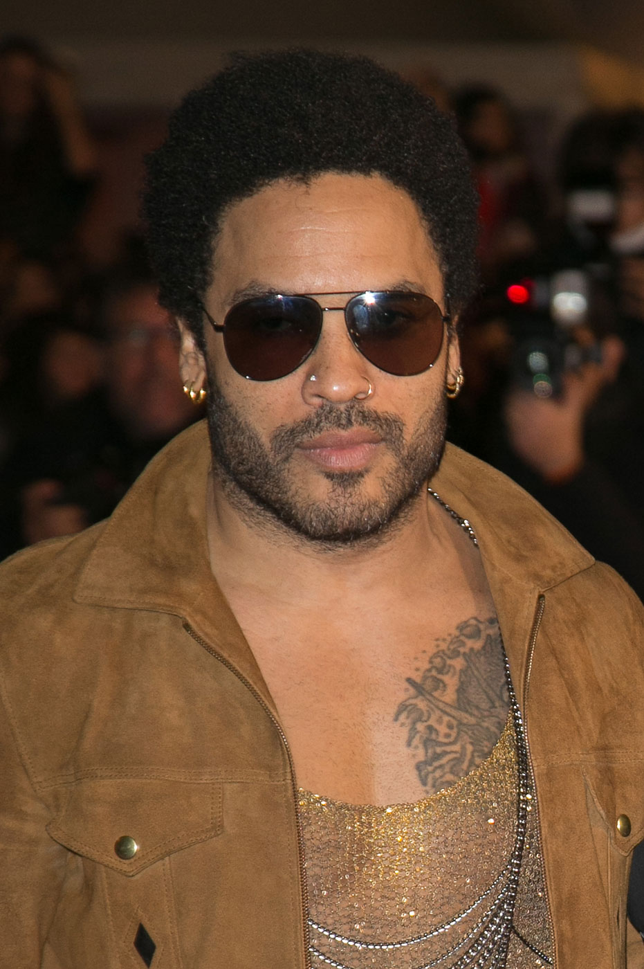 Lenny Kravitz attends the 16th NRJ Music Awards 2014 ceremony at Palais des Festivals on December 13, 2014 in Cannes, France. (Marc Piasecki—FilmMagic/Getty Images)