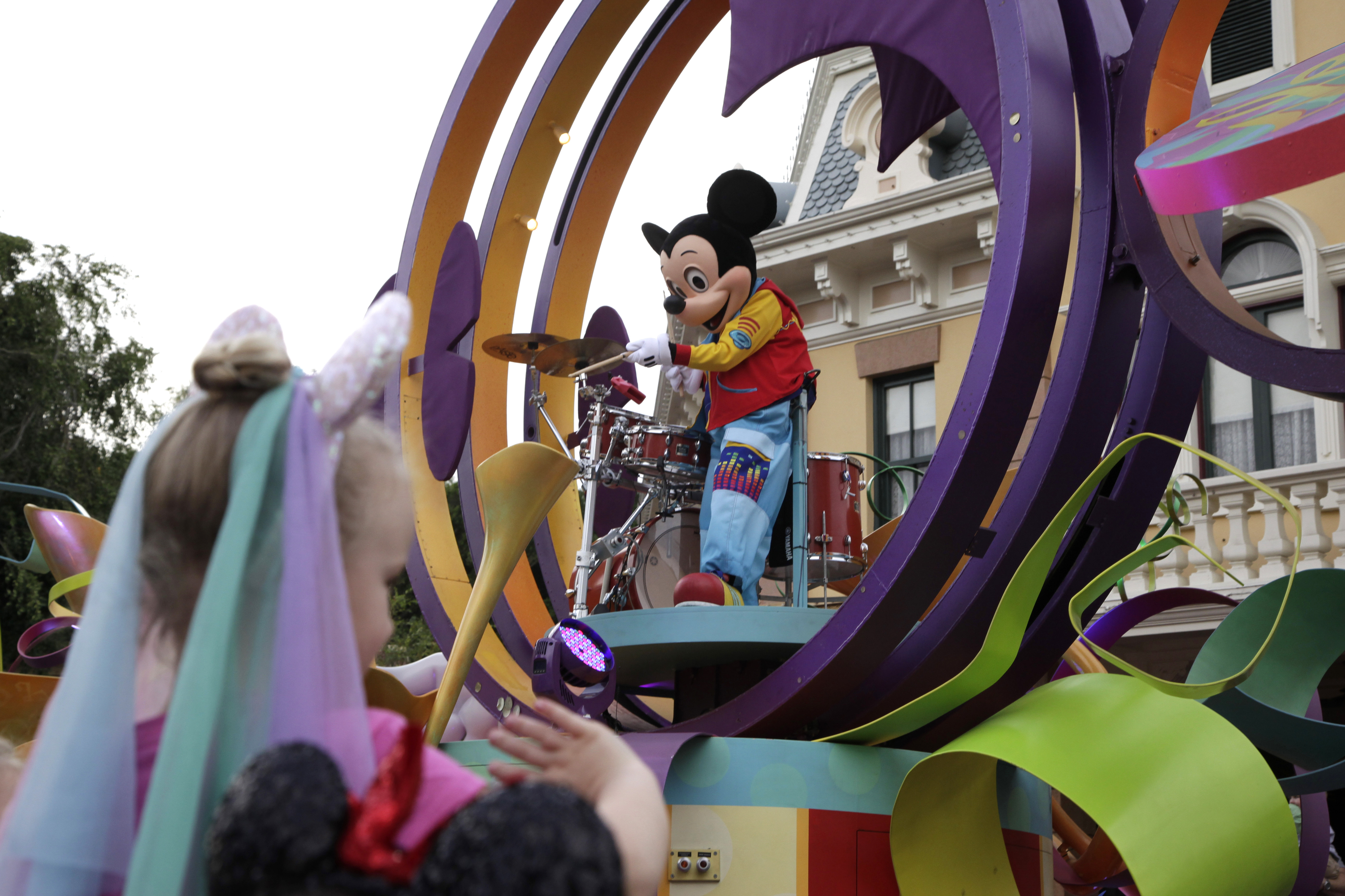 Mickey Mouse performing during a parade at Disneyland in Anaheim, Calif., Jan. 22, 2015. (Jae C. Hong—AP)
