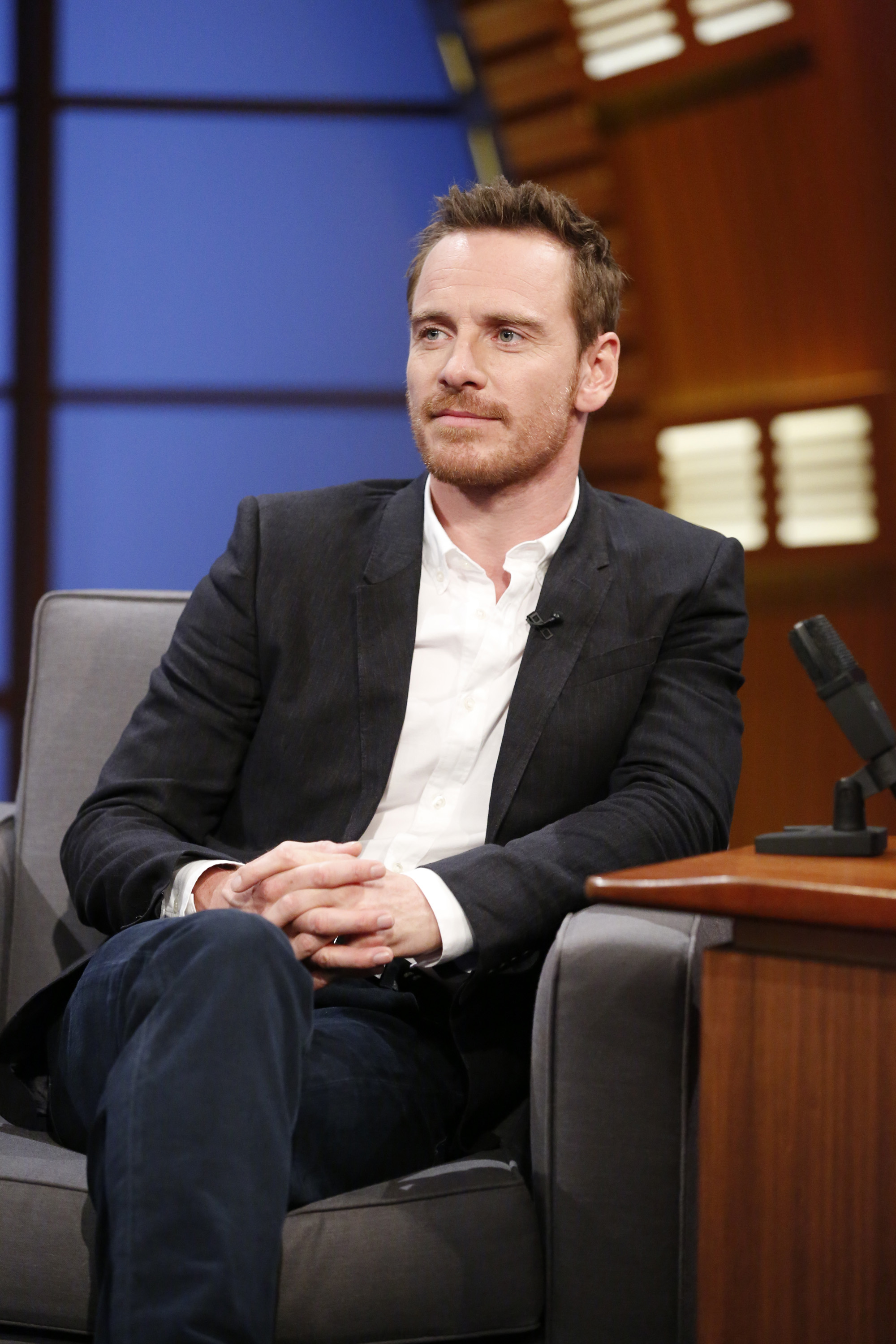 Actor Michael Fassbender during an interview on August 7, 2014 (NBC—Getty Images)