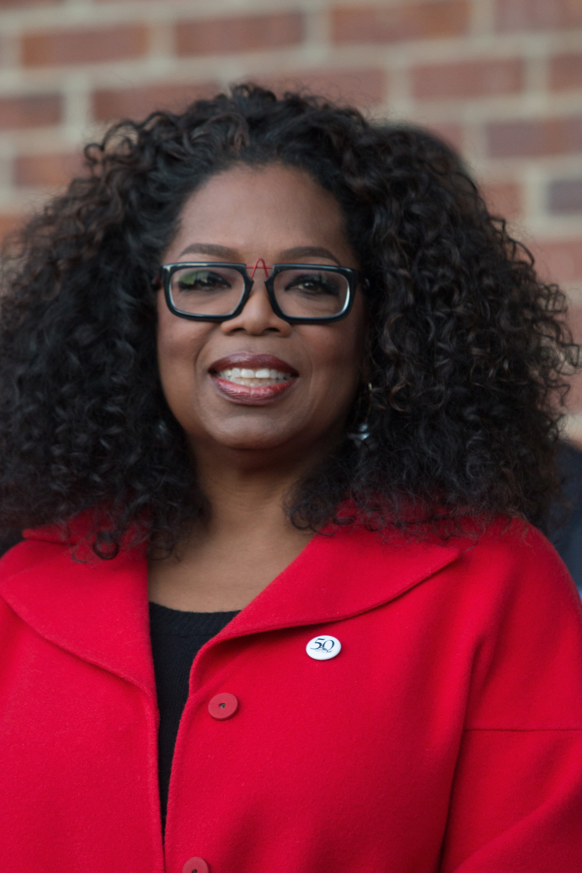 Oprah Winfrey commemorates the life of Dr. Martin Luther King, Jr. on Jan. 18, 2015 in Selma, Alabama.