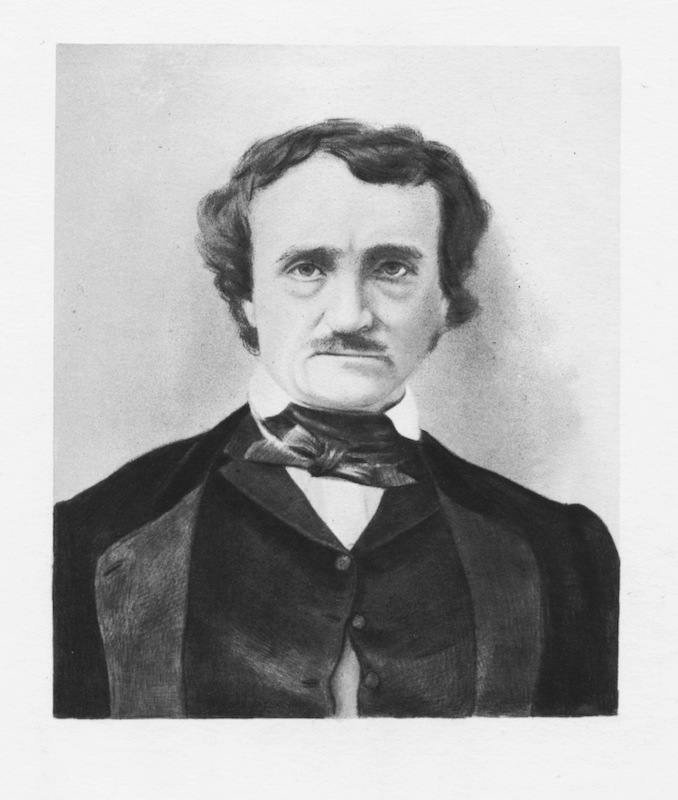 Engraved portrait of author Edgar Allan Poe, circa 1830 (Archive Photos / Getty Images)