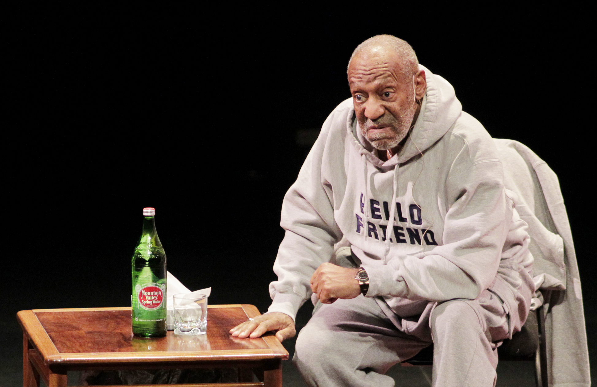 Comedian Bill Cosby performs at The Temple Buell Theatre in Denver, Colo. on Jan. 17, 2015. (Barry Gutierrez—Reuters)