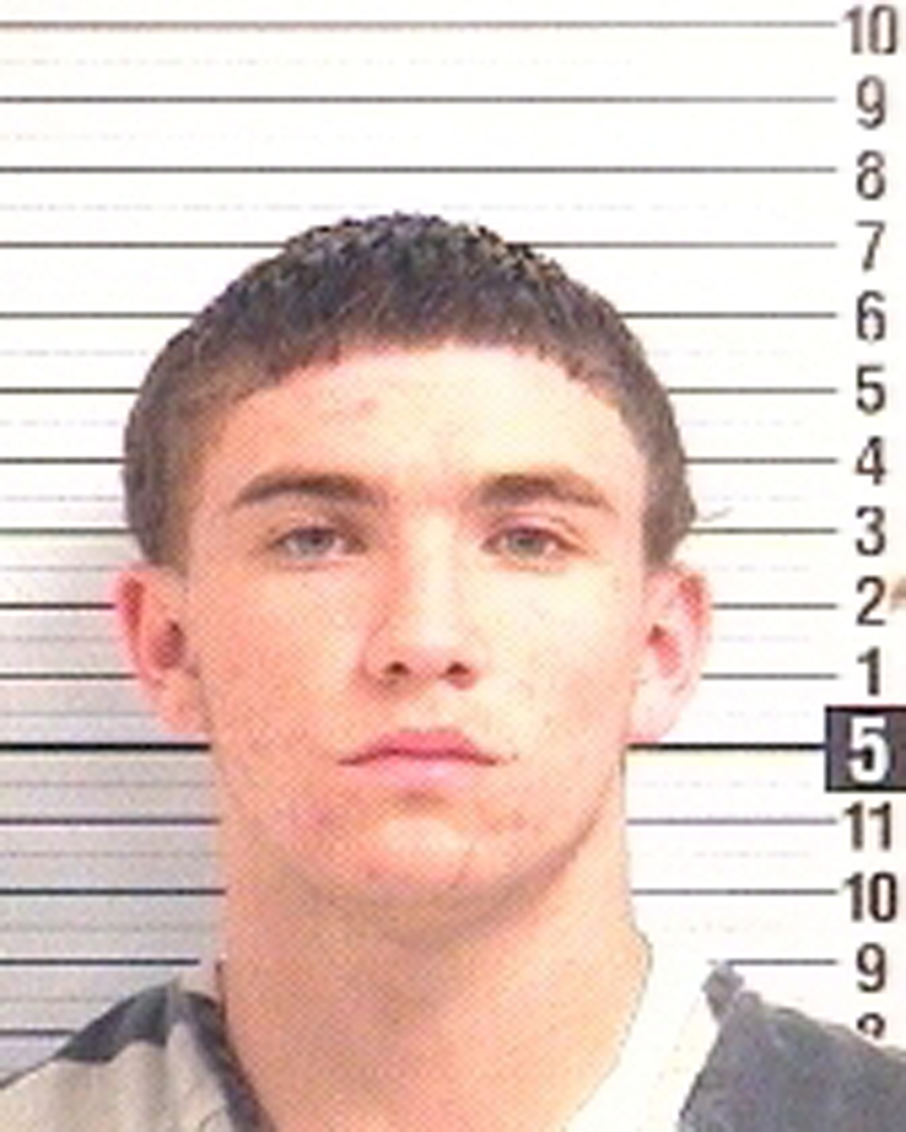 Dalton Hayes, 18, is shown in this Bay County Sheriff's Office booking photo released on January 18, 2015. (Bay County Sheriff's Office—Reuters)
