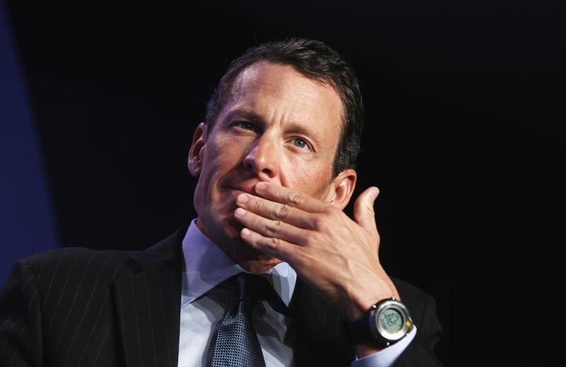 Lance Armstrong takes part in a special session regarding cancer in the developing world during the Clinton Global Initiative in New York City on Sept. 22, 2010 (Lucas Jackson—Reuters)