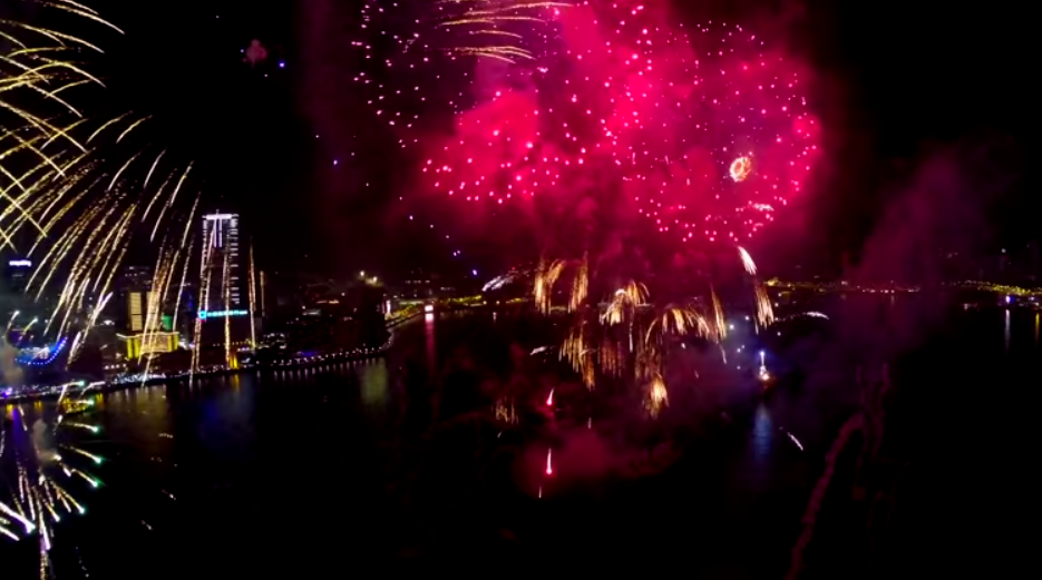 New Year's 2015 Fireworks Show in Hong Kong: Drone Video | Time New Years Fireworks Wallpaper 2015