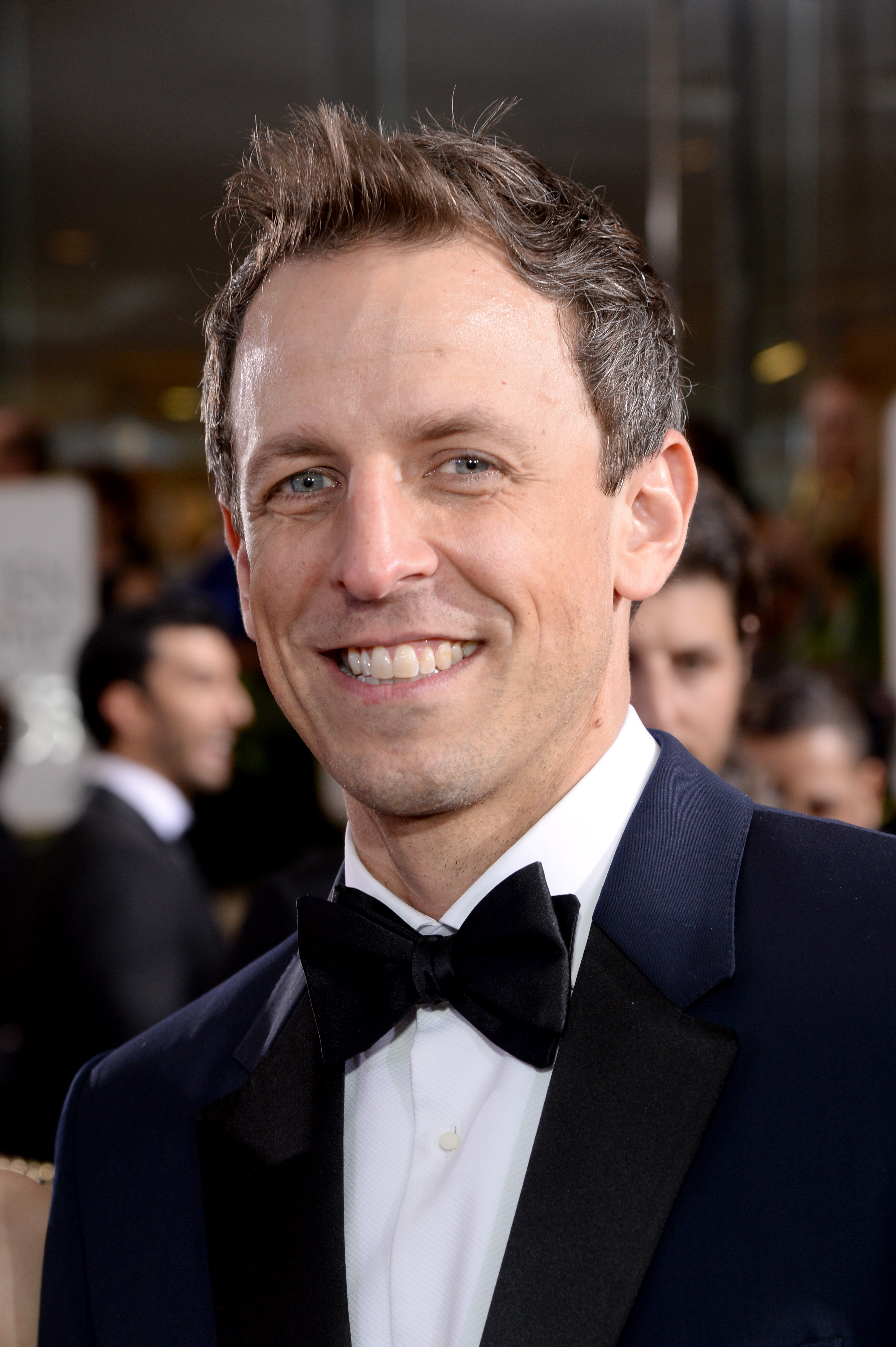 Comedian Seth Meyers attends the 72nd Annual Golden Globe Awards at The Beverly Hilton Hotel on Jan. 11 in Beverly Hills, California. (Michael Kovac—Getty Images)