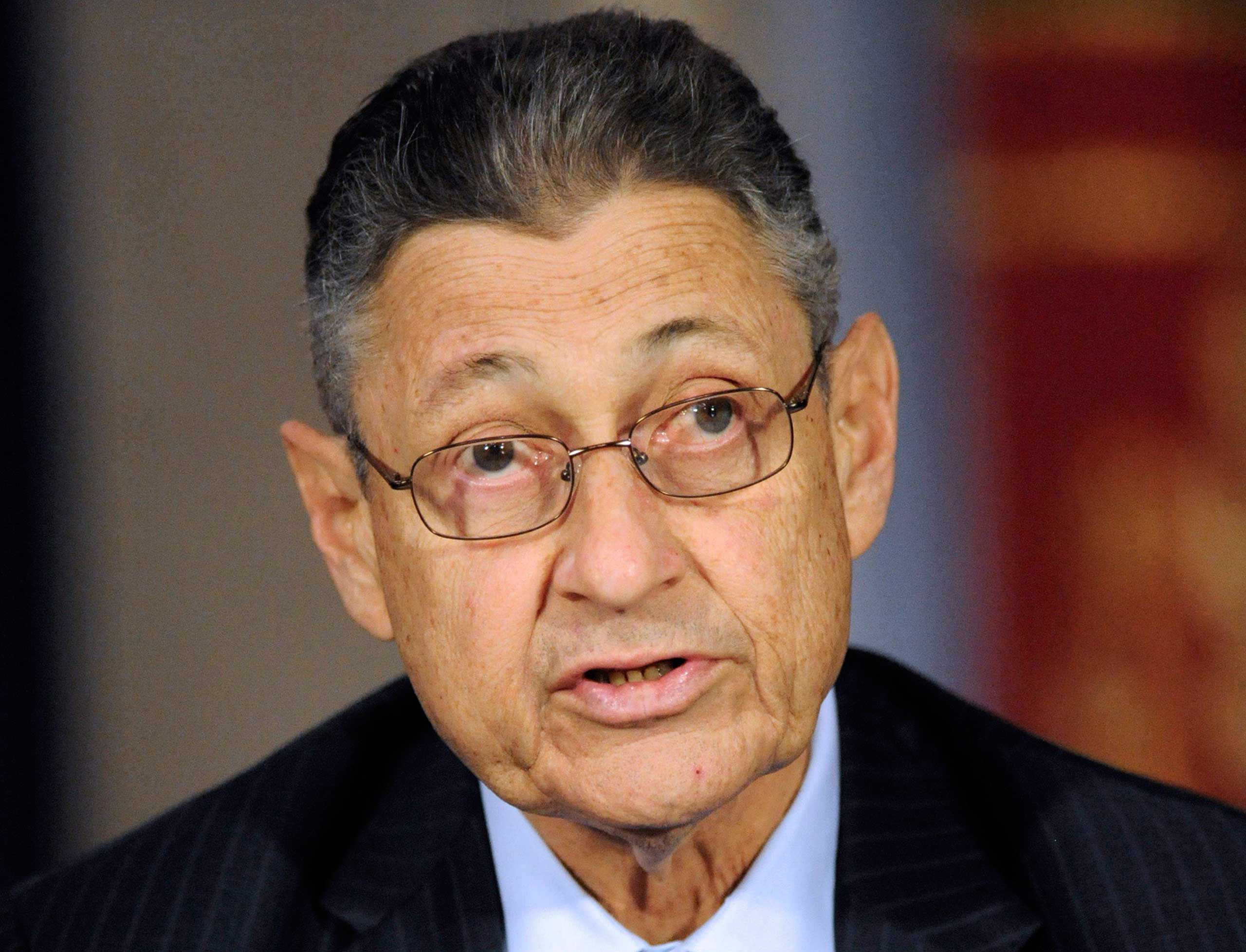 The speaker of the New York State Assembly Sheldon Silver, in Albany, N.Y., in 2012. (Hand Pennink—Reuters)