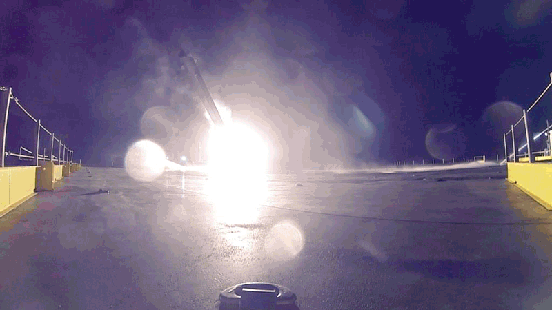 SpaceX Rocket Crash
