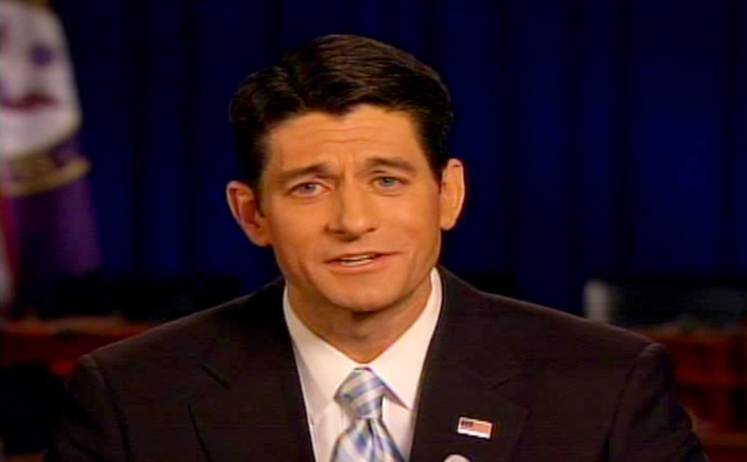 Rep. Paul Ryan gave the official response to Obama in 2011. The following year, he ran for vice president and lost.