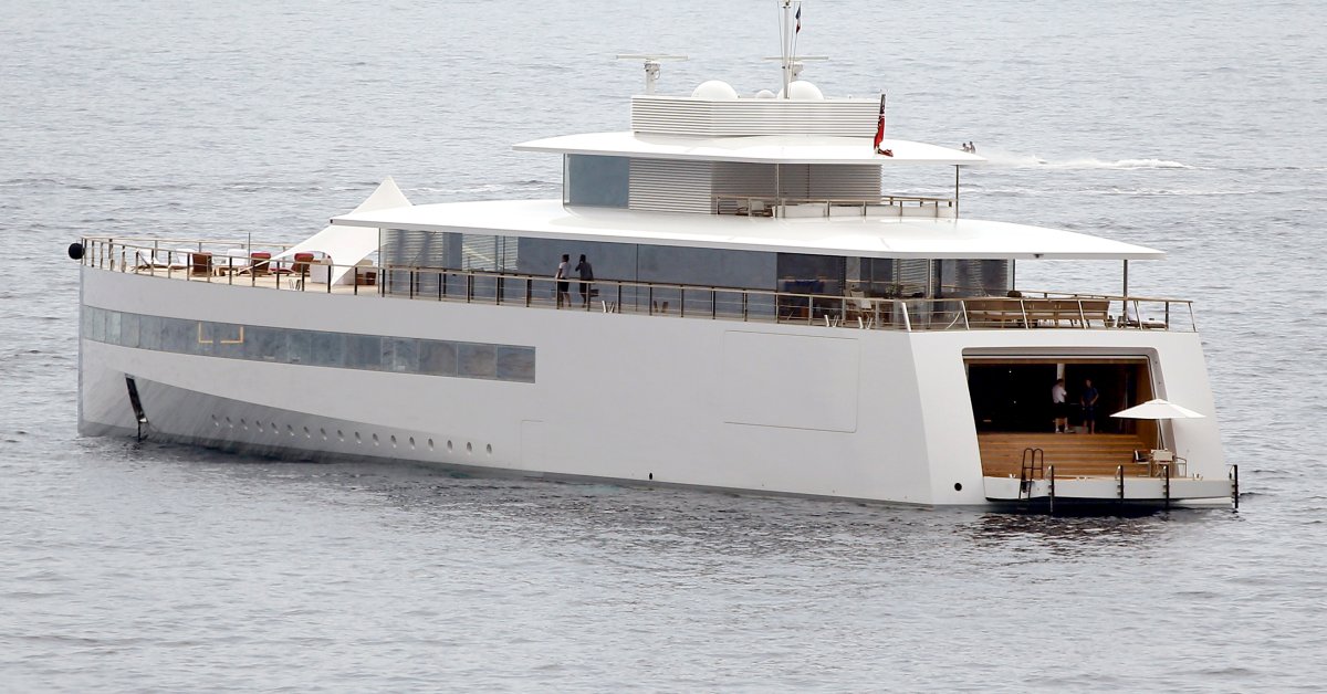 Photos Of Late Apple Ceo Steve Jobs Luxury Yacht Venus Time