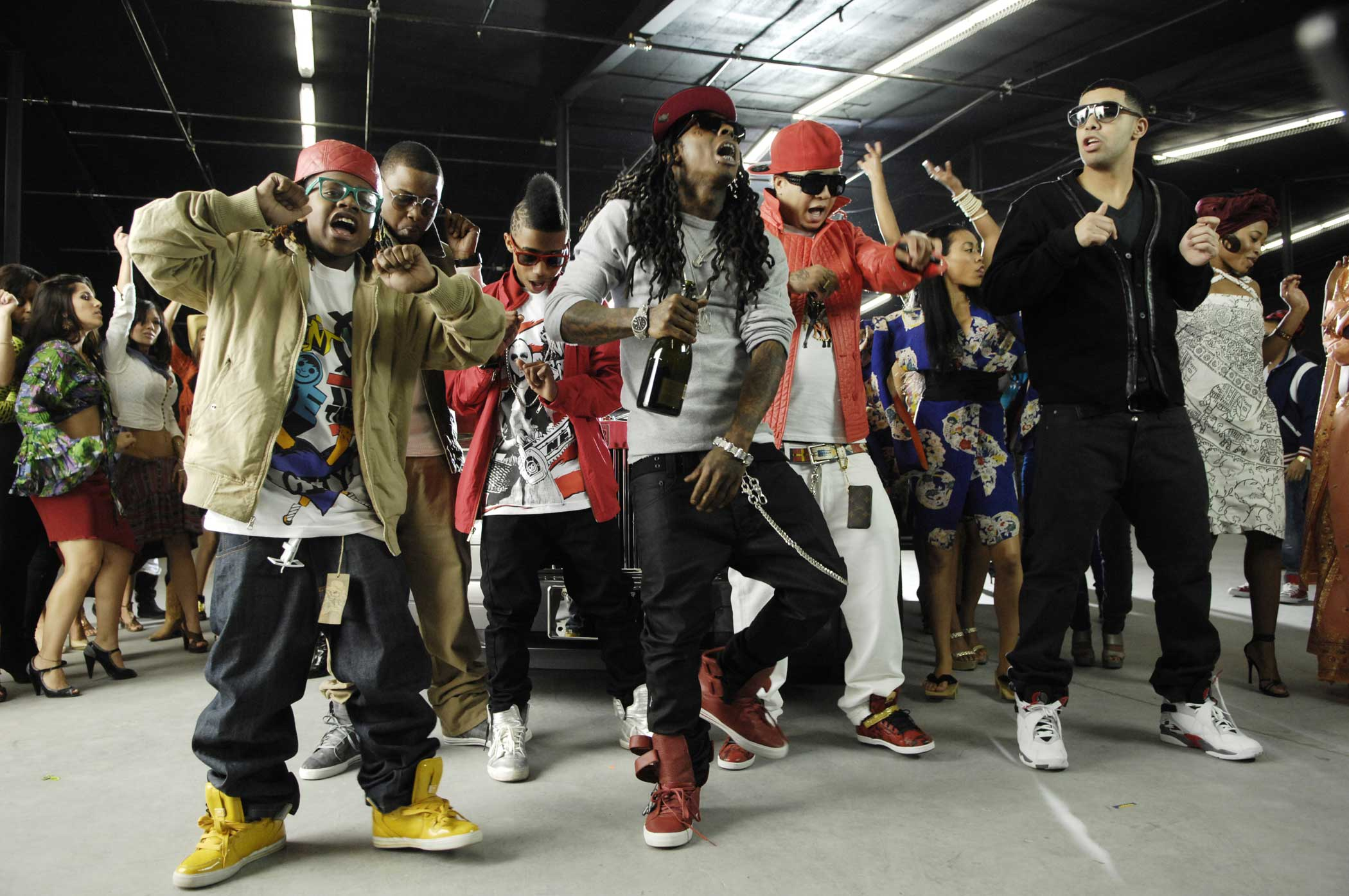 Lil Wayne "Every Girl" Music Video Shoot