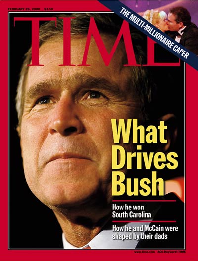 George W. Bush on the Feb. 28, 2000, cover of TIME