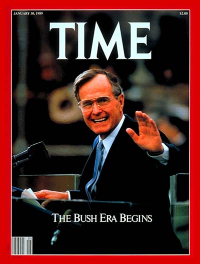George H.W. Bush on the Jan. 30, 1989, cover of TIME