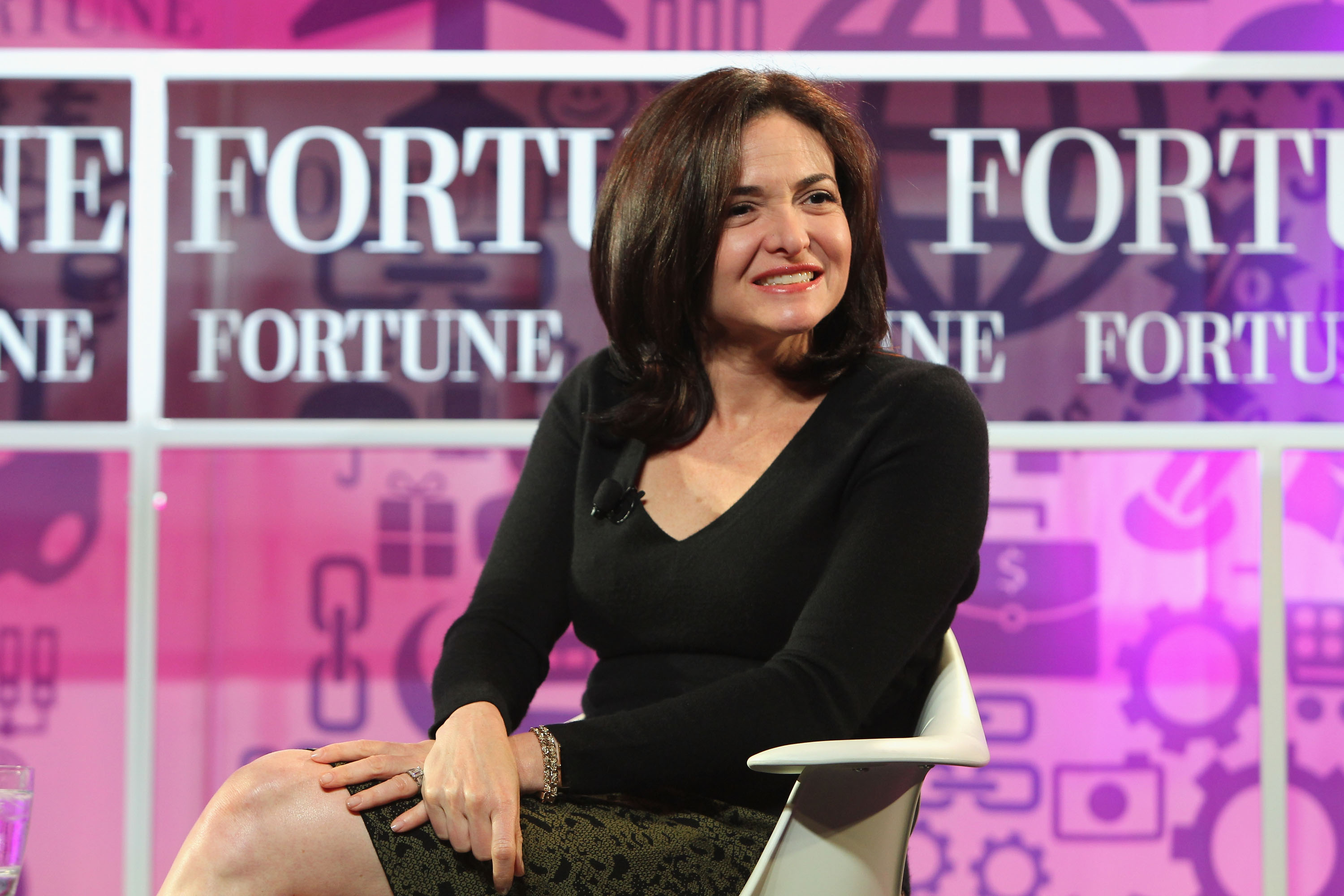 Chief operating officer of Facebook Sheryl Sandberg speaks onstage at the FORTUNE Most Powerful Women Summit on Oct. 16, 2013 in Washington D.C. (Paul Morigi—Getty Images)