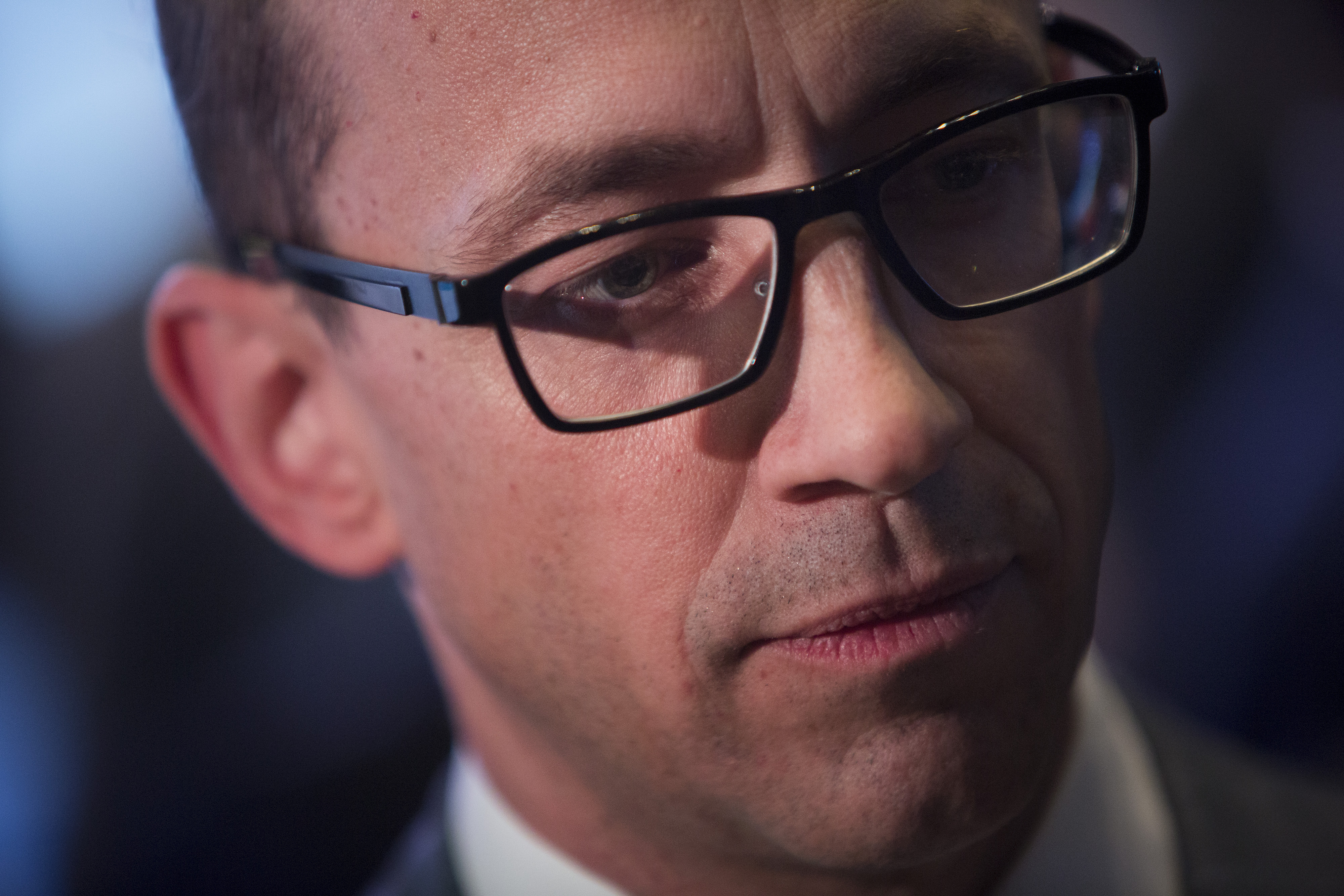 Richard "Dick" Costolo, chief executive officer of Twitter Inc., speaks on the floor of the New York Stock Exchange in New York, U.S., on Thursday, Nov. 7, 2013. (Bloomberg&mdash;Bloomberg via Getty Images)