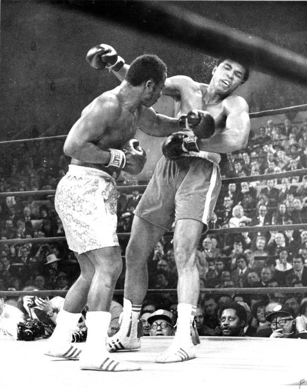 Muhammad Ali and Joe Frazier