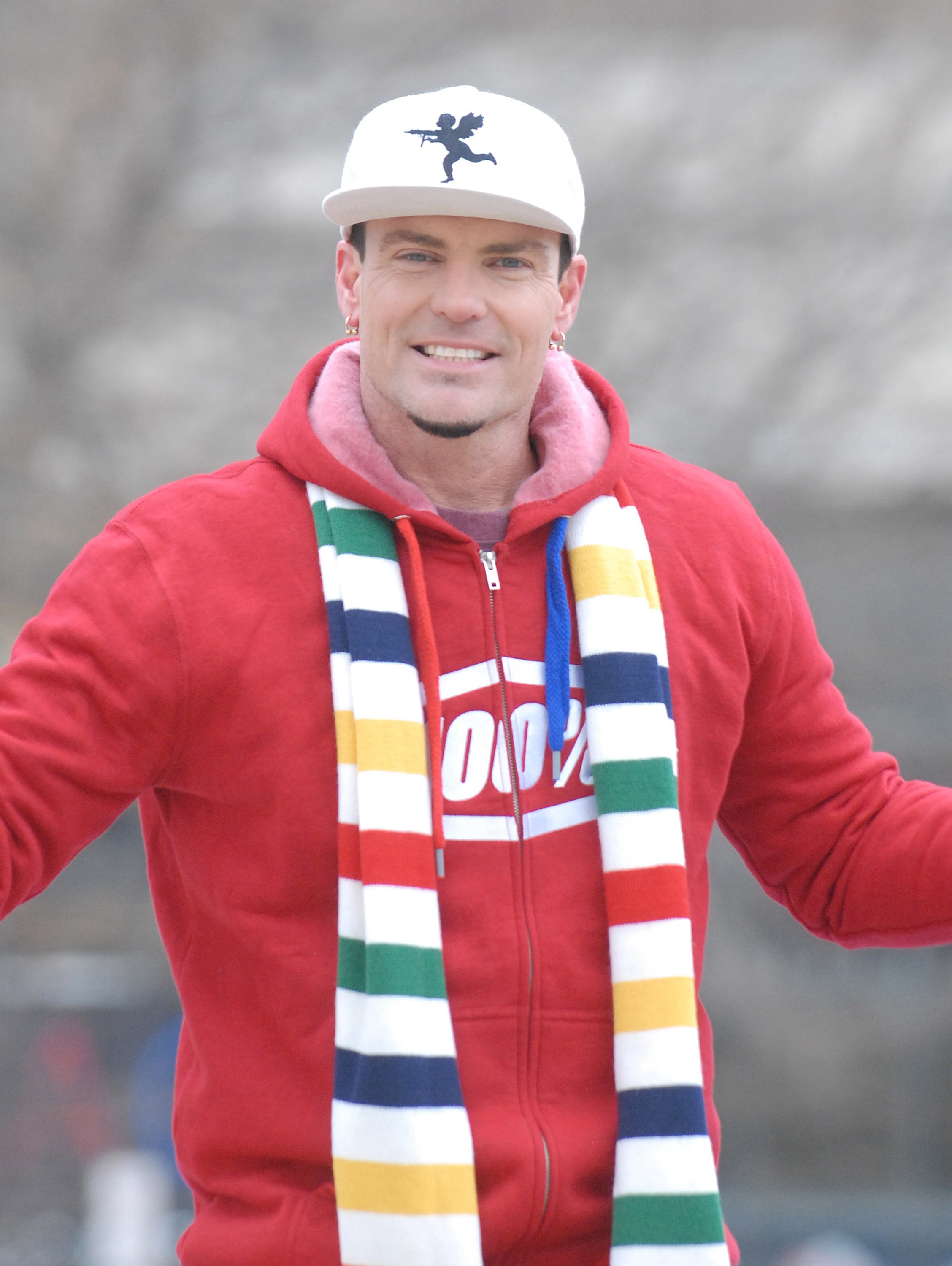 Vanilla Ice attends America's Thanksgiving's Day parade on November 27, 2014 in Detroit, Michigan. (Paul Warner&mdash;Getty Images)