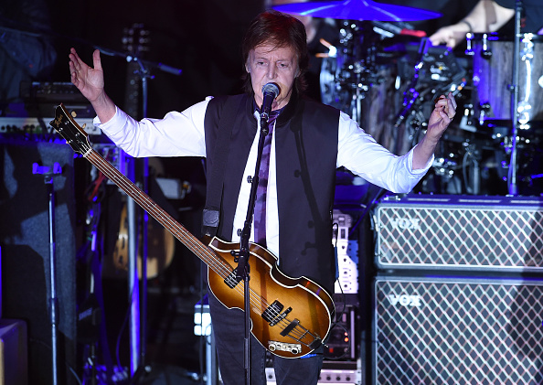 Paul McCartney performs at Irving Plaza in New York City on Feb. 14, 2015 (Theo Wargo—Getty Images)