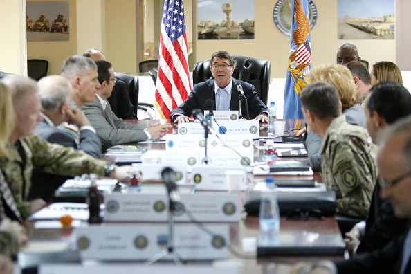 DOD Chief Ashton Carter Travels To Middle East
