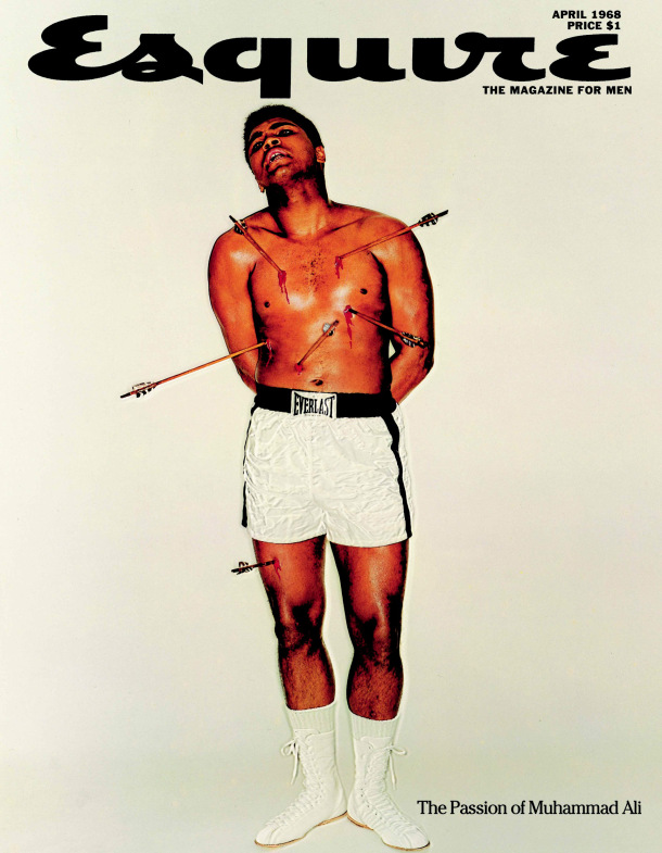 Muhammad Ali on the cover of 'Esquire'