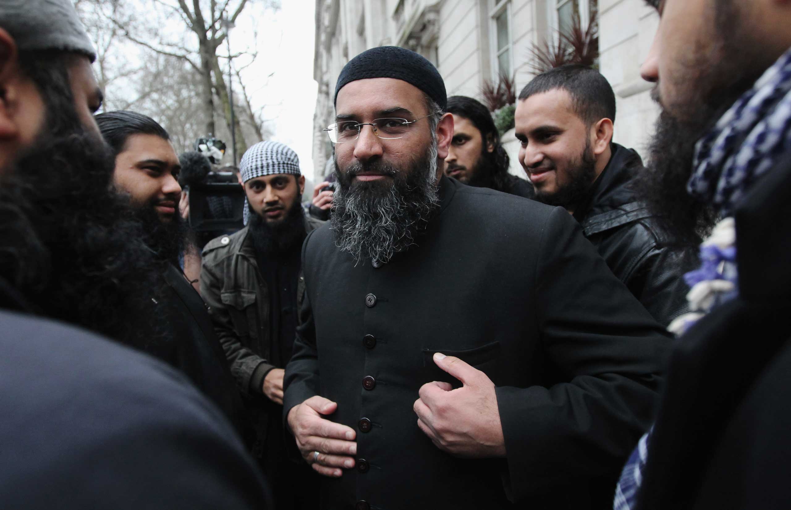 Anjem Choudary in London in 2010 (Dan Kitwood—Getty Images)