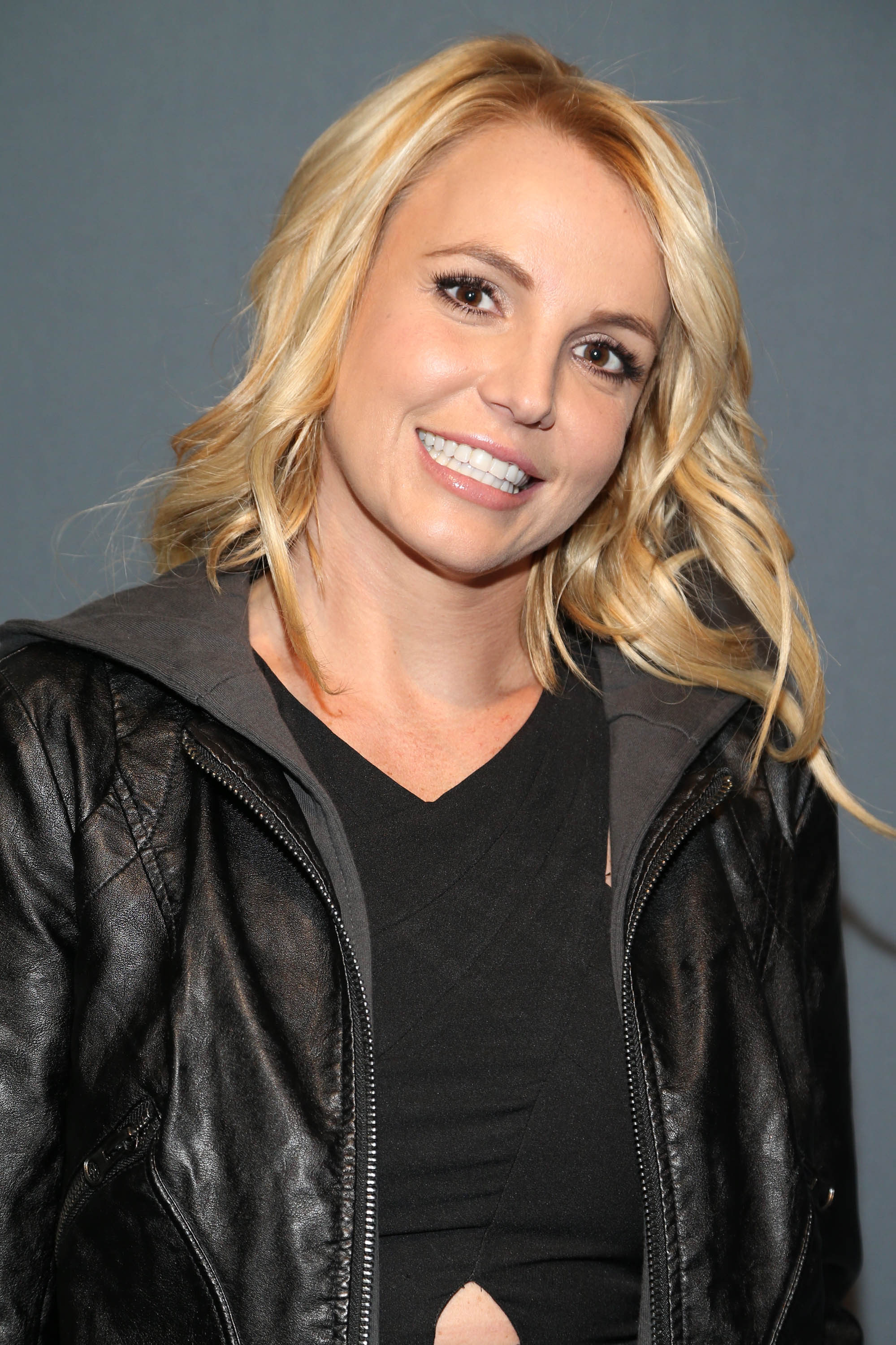 Britney Spears arrives at the Super Bowl XLIX red carpet on Feb. 1, 2015 in Glendale, Ariz.